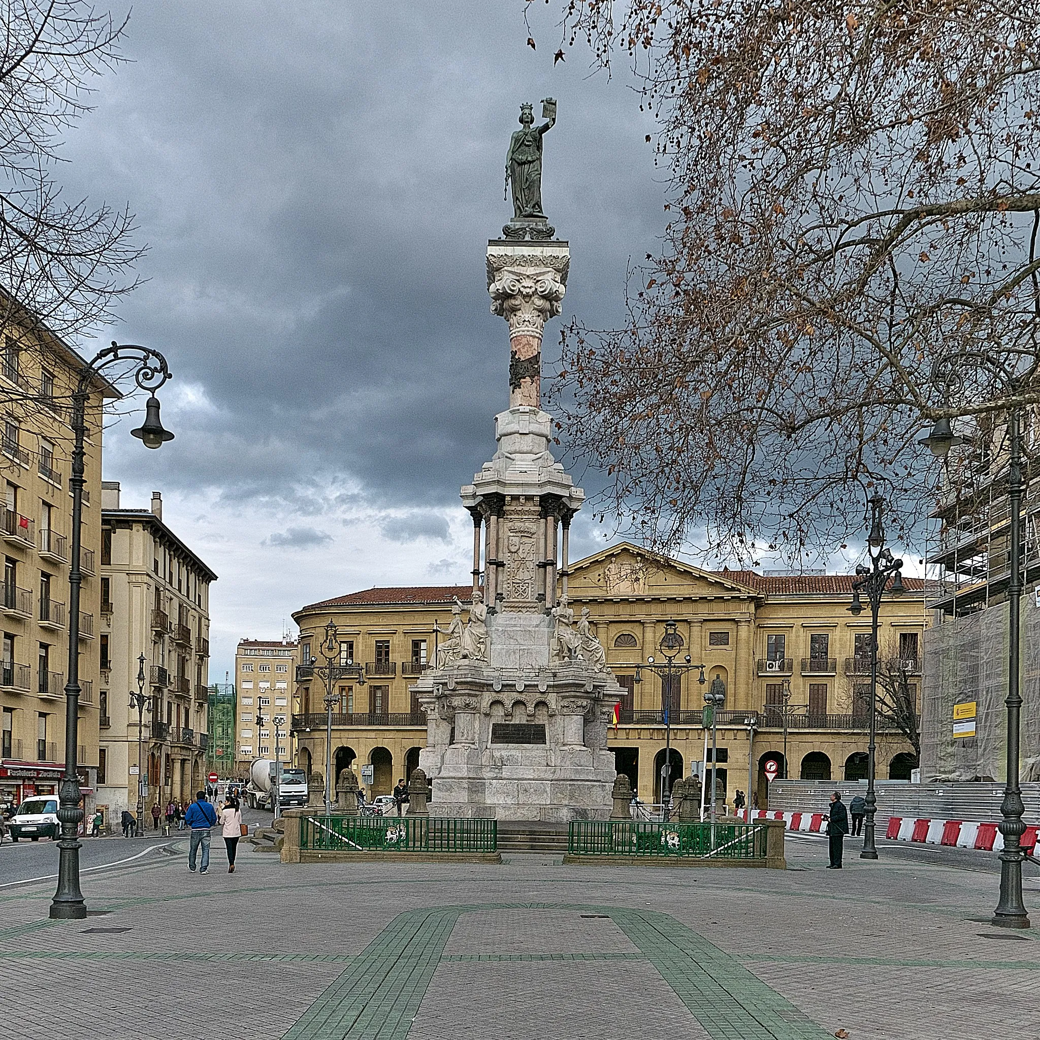 Photo showing: Paseo de Sarasate. Proyecto de Manuel Martínez de Ubago (1903)