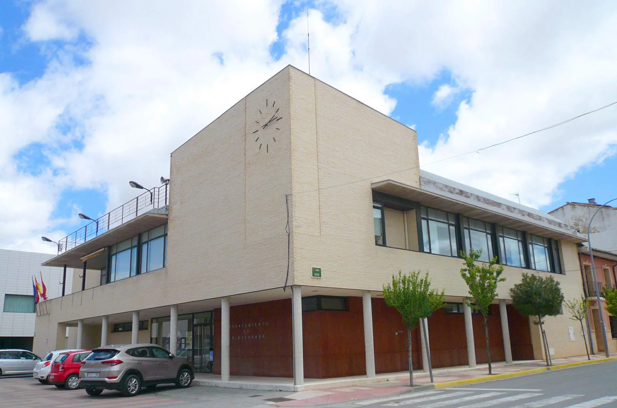 Photo showing: Ayuntamiento de Ribaforada (Navarra)