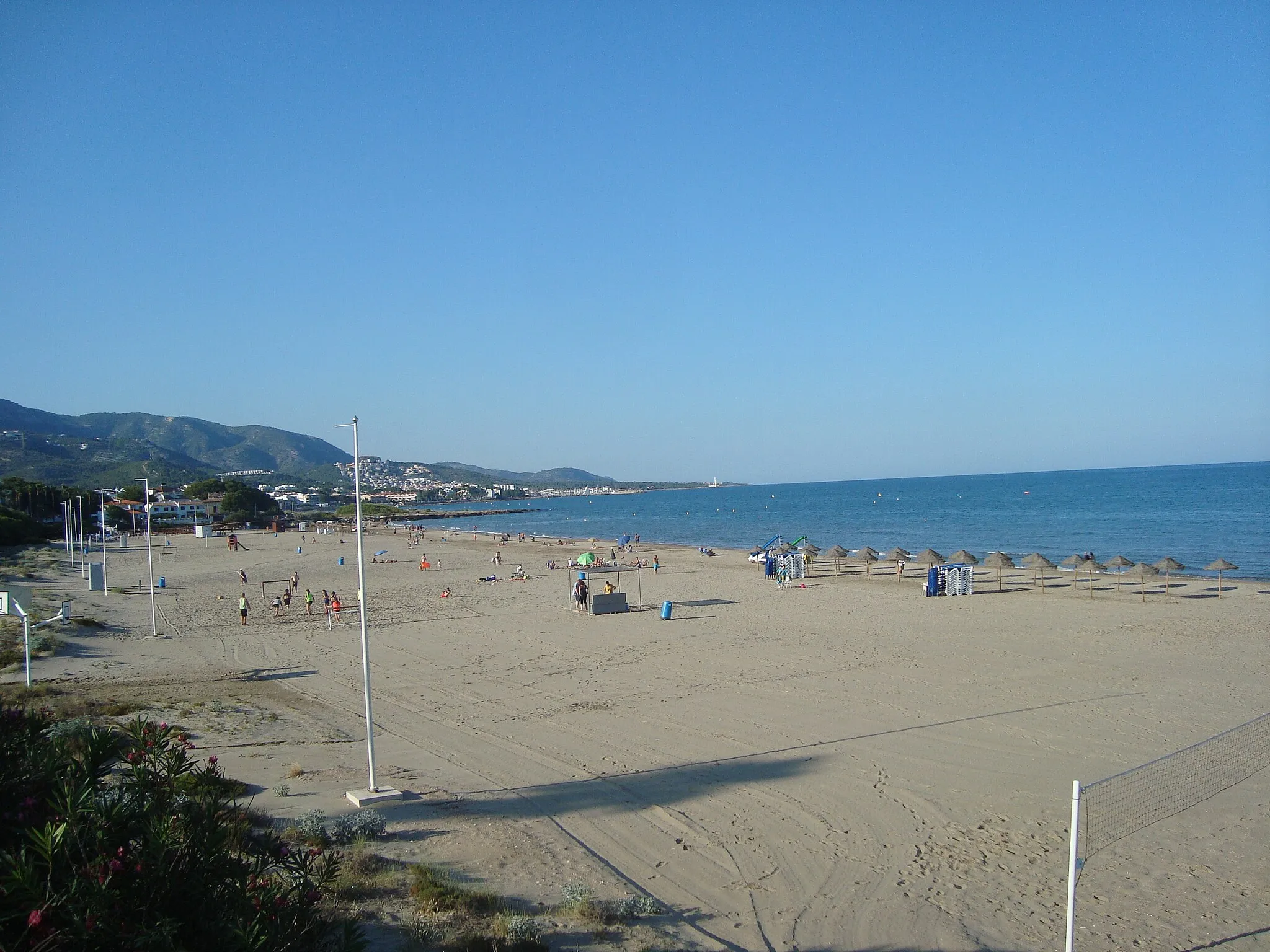 Photo showing: This is a a photo of a beach in the Land of Valencia, Spain, with id: