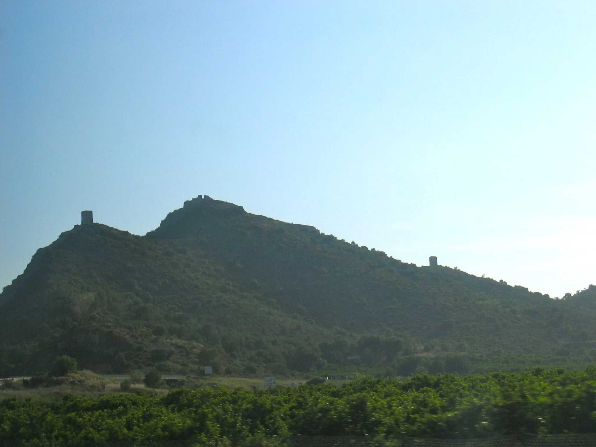 Photo showing: Castell d'Almenara vist des del nord