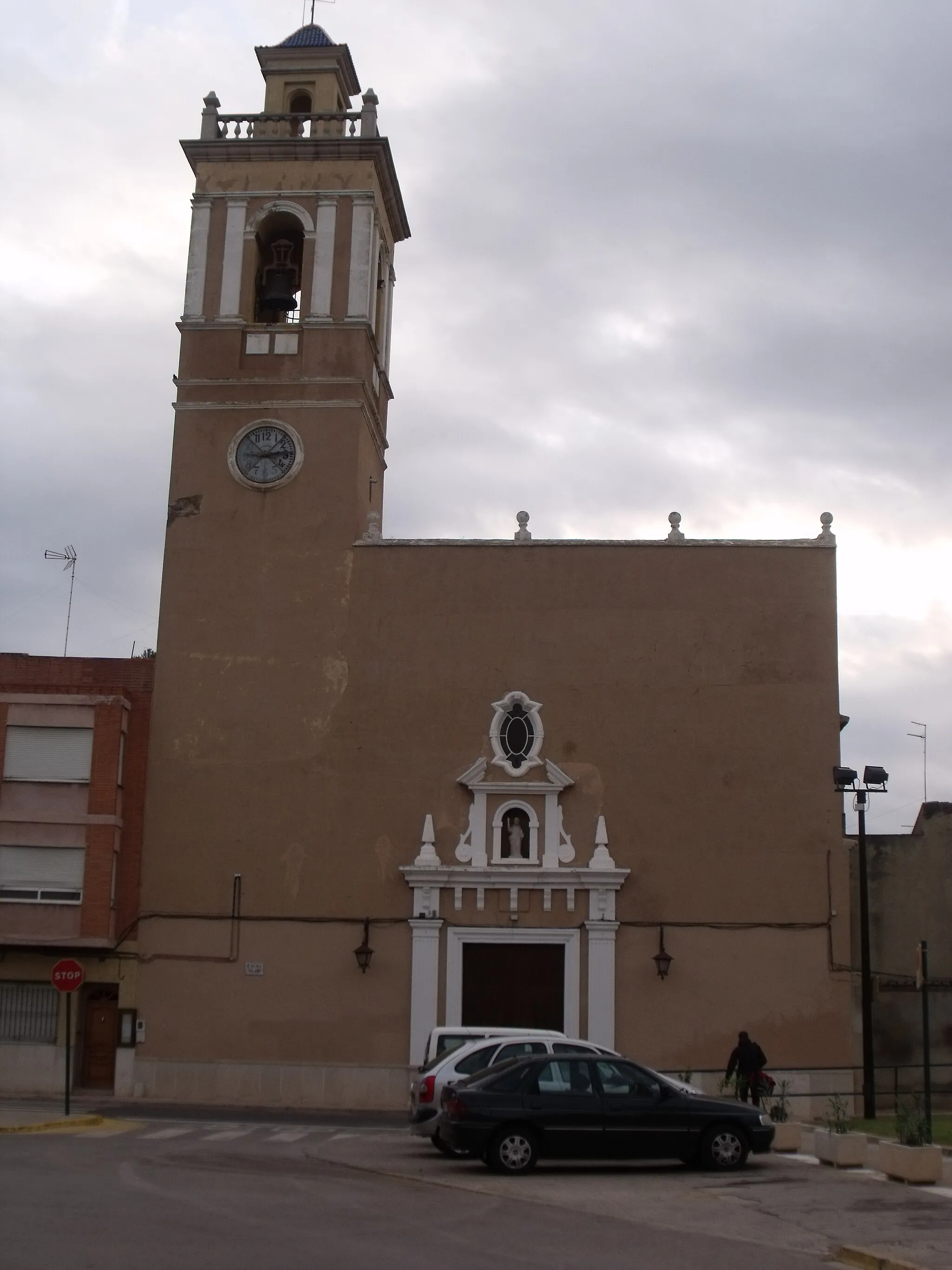 Photo showing: Saint Bartholomew parrish church. Almussafes, Spain.