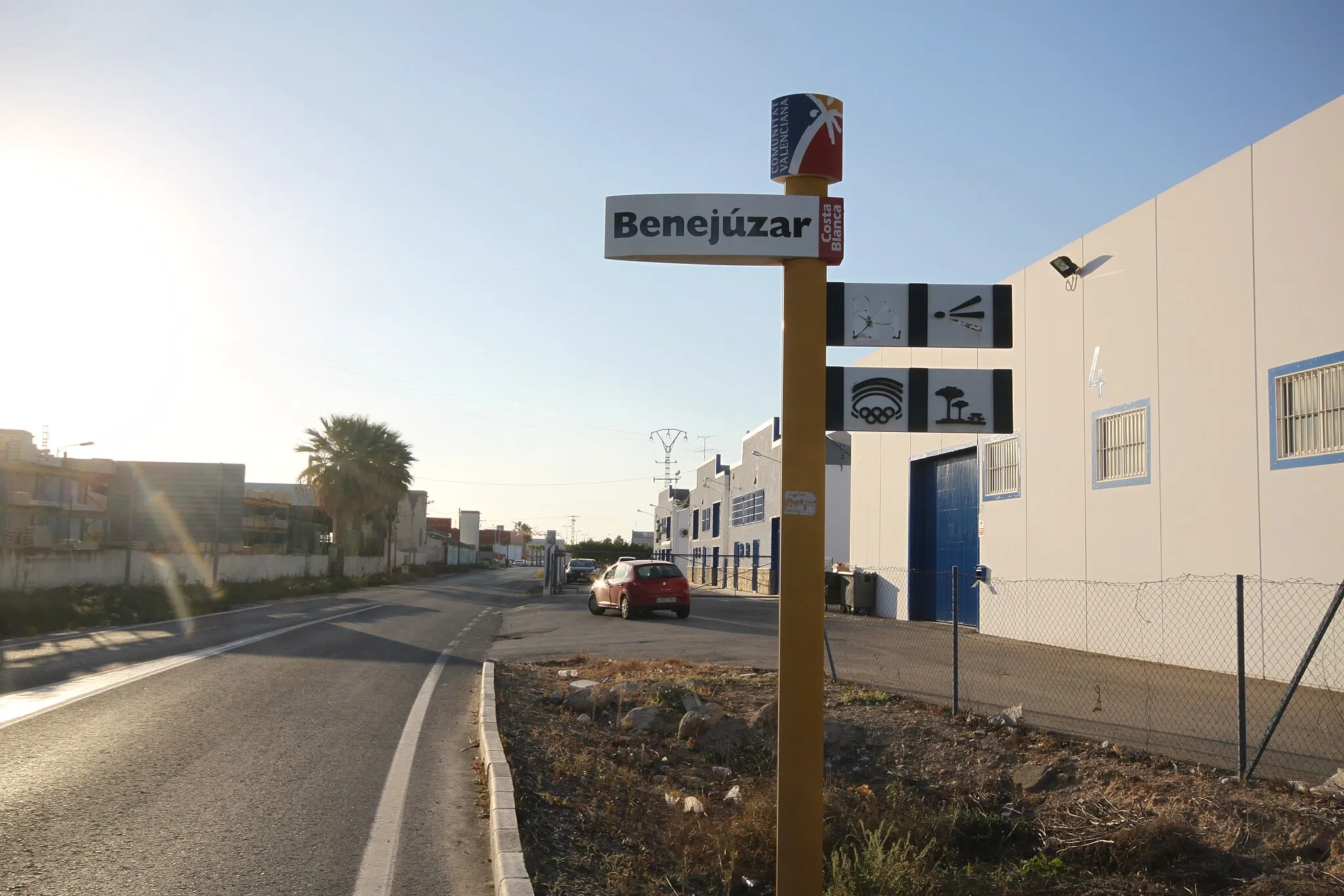 Photo showing: Benejúzar - Acceso