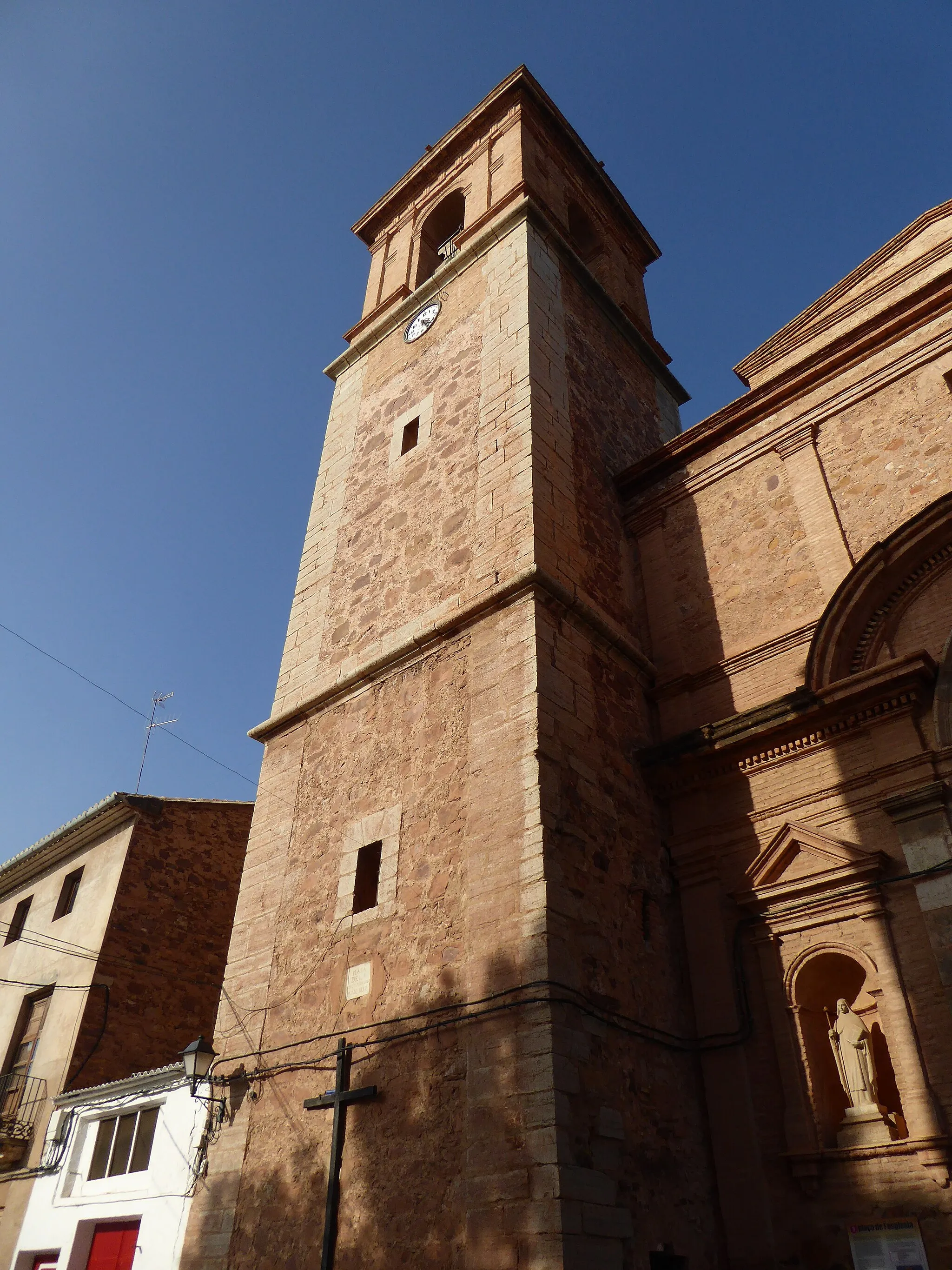 Photo showing: Església parroquial de Sant Gil Abat (Benifairó de les Valls)