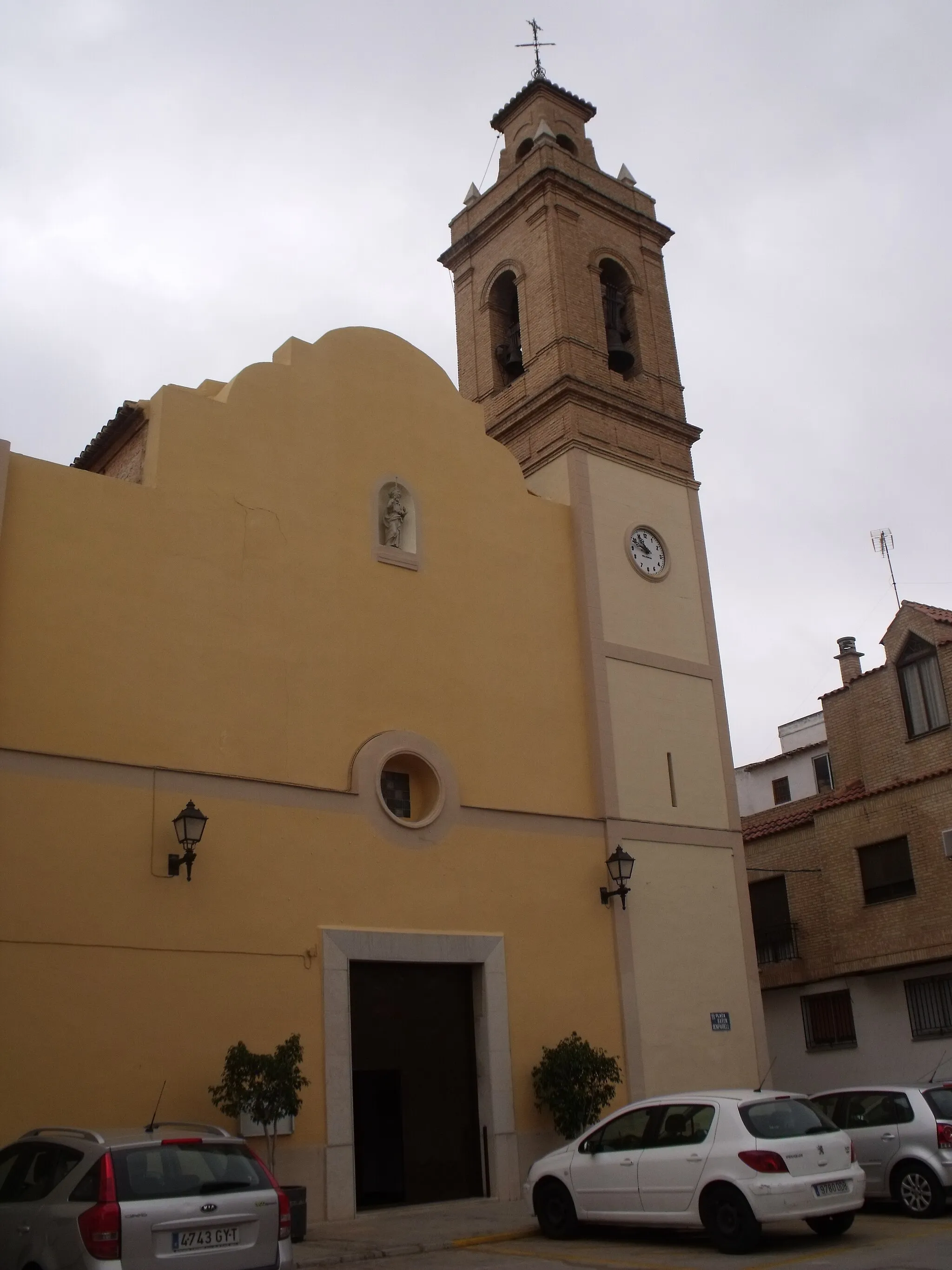 Photo showing: Església parroquial de Beniparrell.