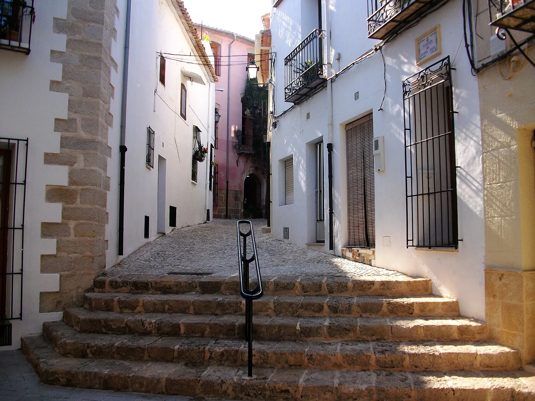 Photo showing: Carrer de Santa Anna de Benissa.