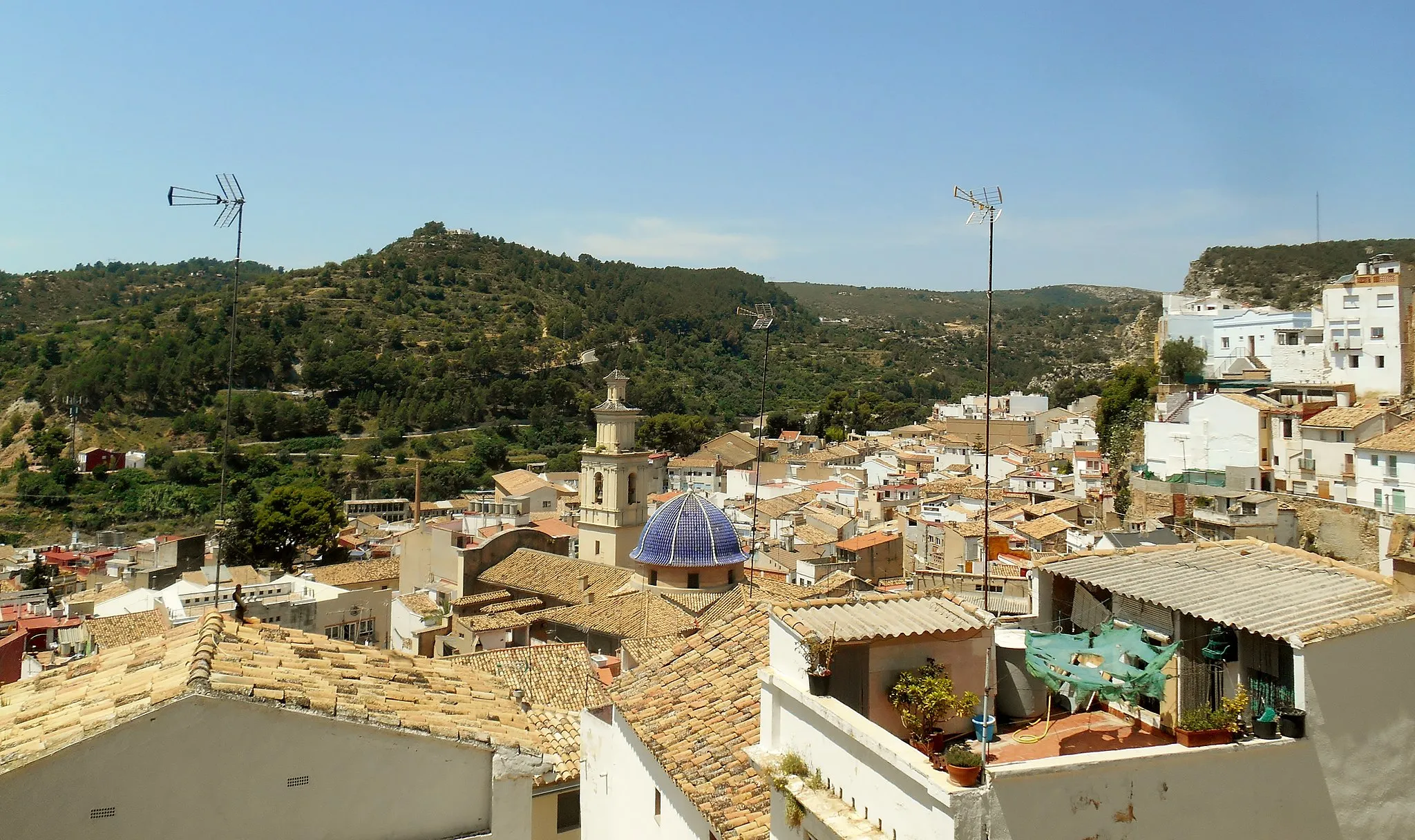 Photo showing: Castell de Bunyol.