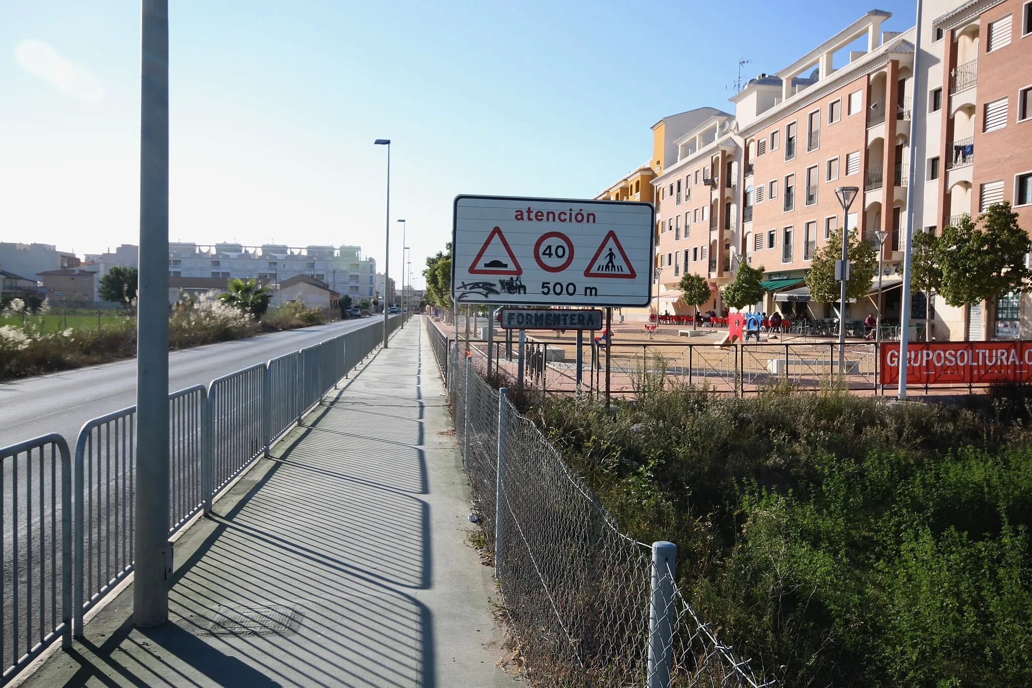 Photo showing: Formentera del Segura - Acceso