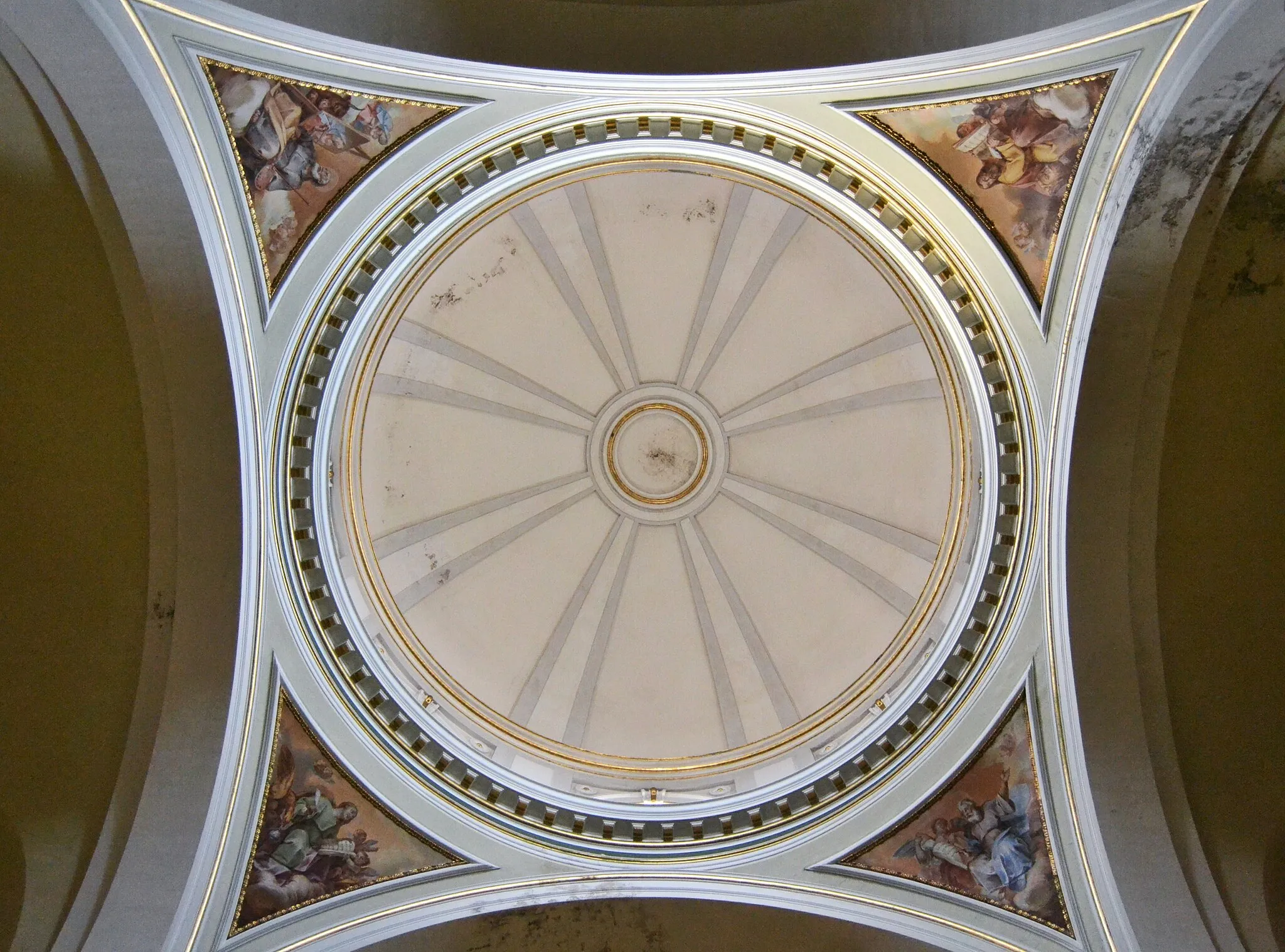 Photo showing: Cúpula de l'església de santa Maria de Xaló.