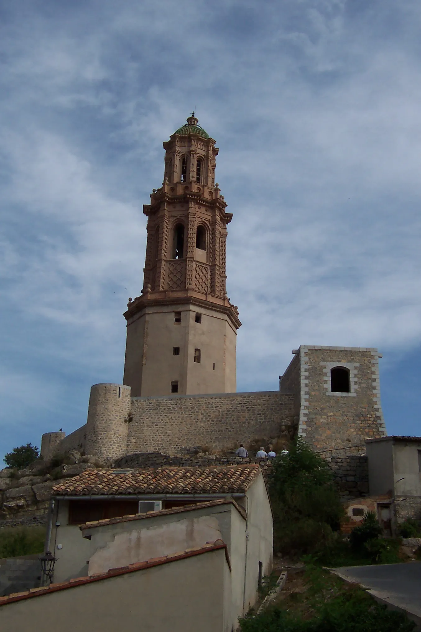 Photo showing: Torre mudejar de Jerica (Mudéjar Tower of Jérica). Author: José F. Català Senent