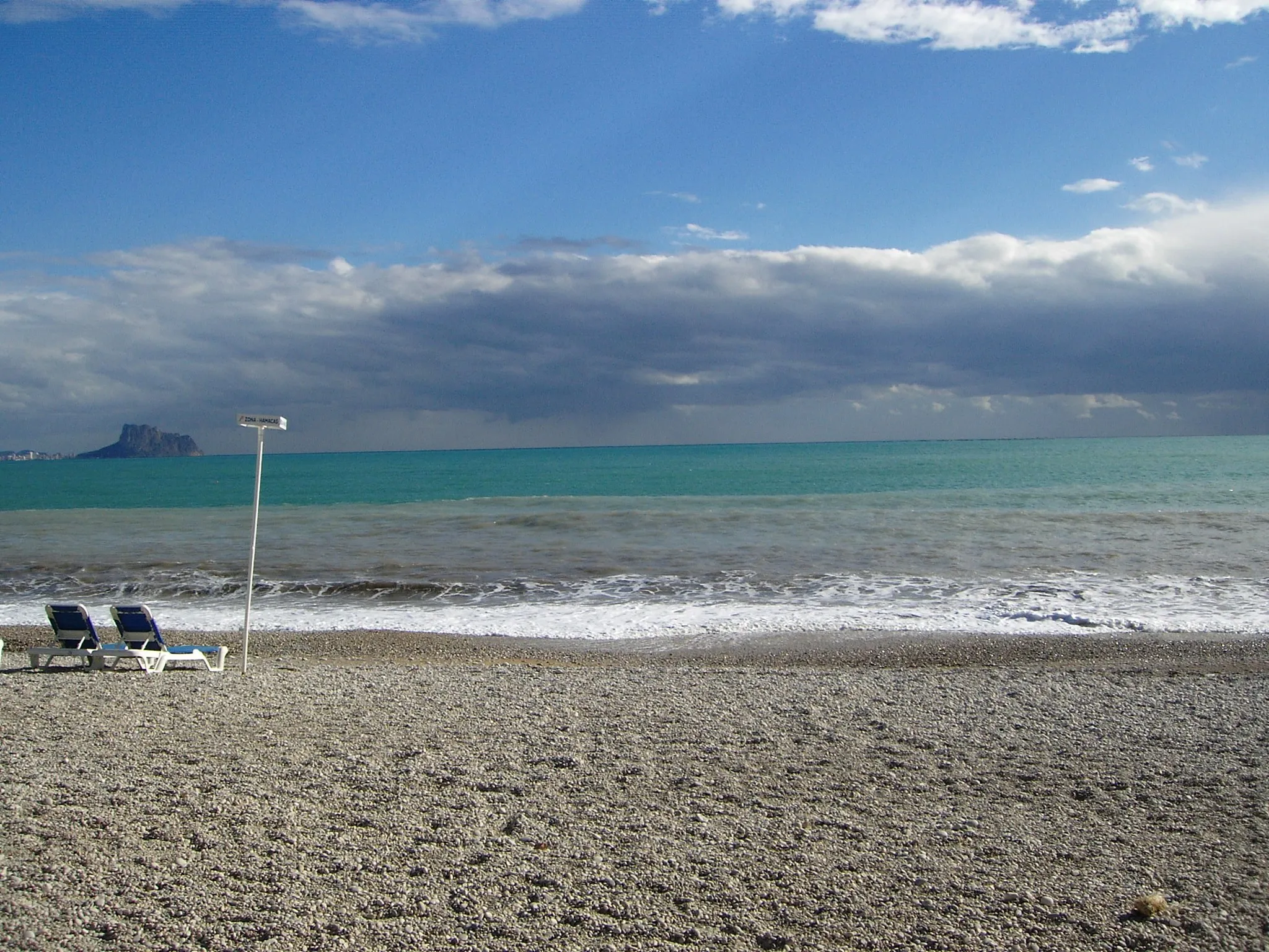 Photo showing: The Playa del Racó del Albir in L'Alfàs del Pi