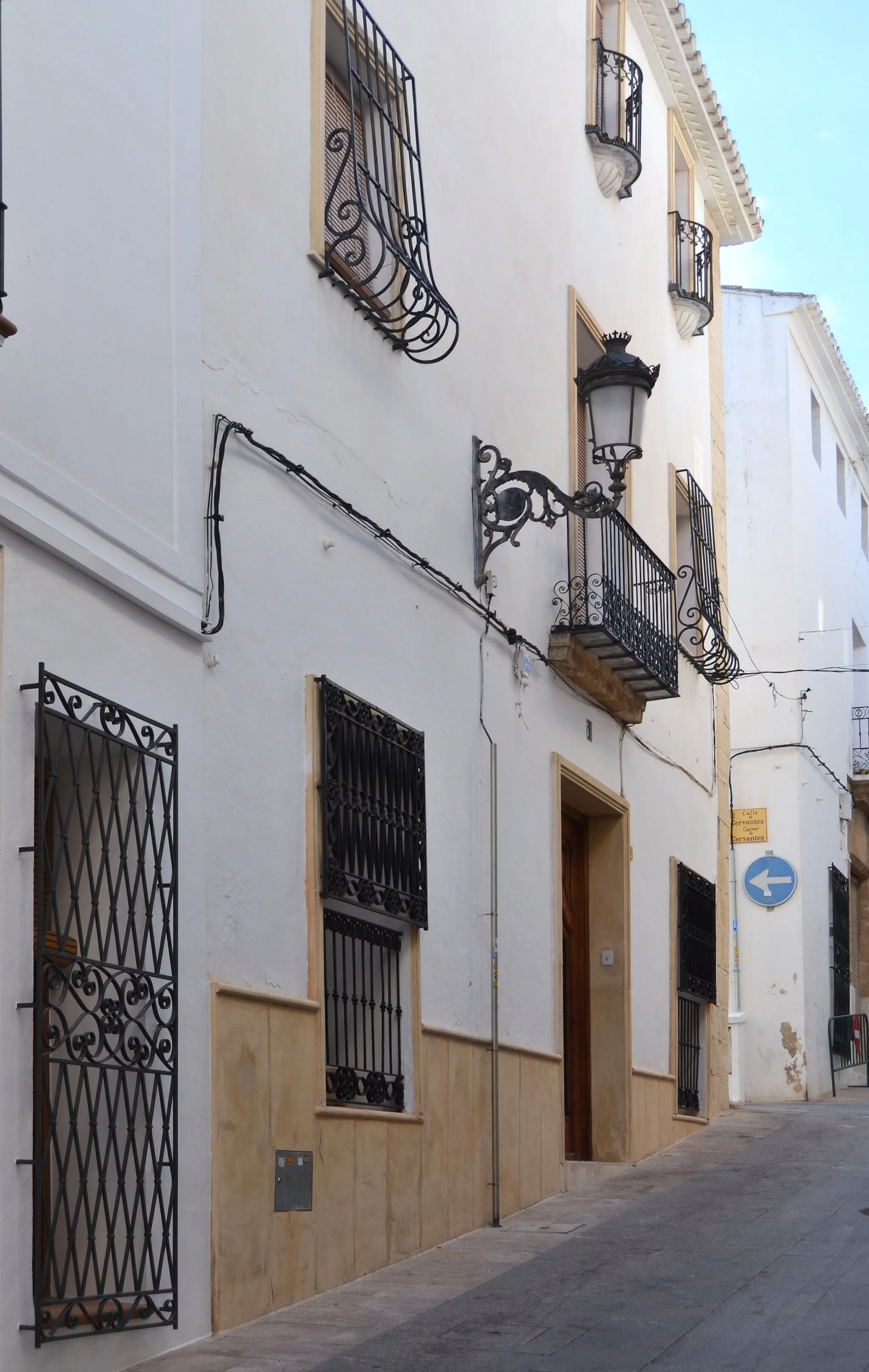 Photo showing: Teulada, edifici al carrer de l'Hostal, 5.