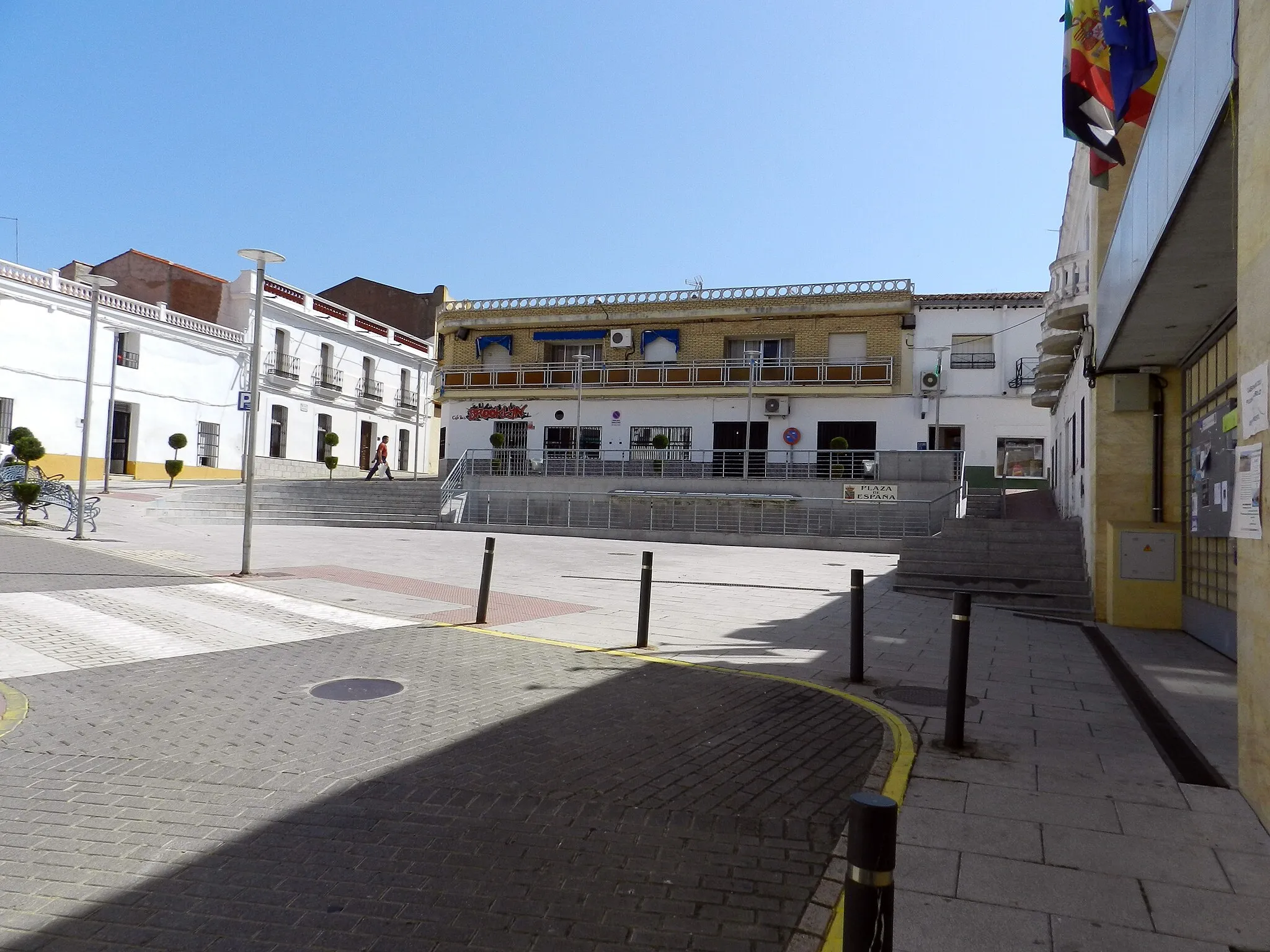 Photo showing: Casas de Don Pedro. Plaza de España