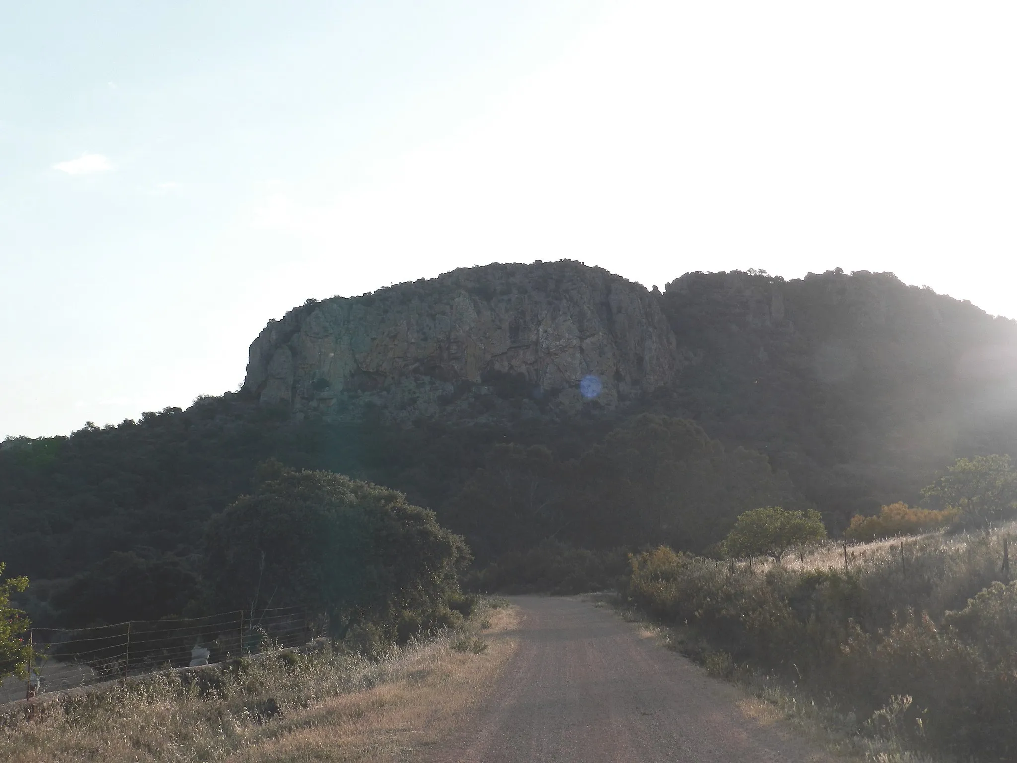 Photo showing: Casas de Don Pedro. Risco de Valdehornos