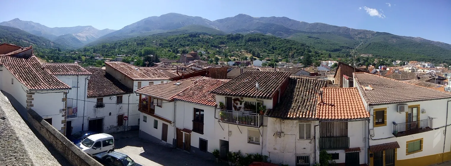 Photo showing: Panorámica de Hervás. Cáceres (España).