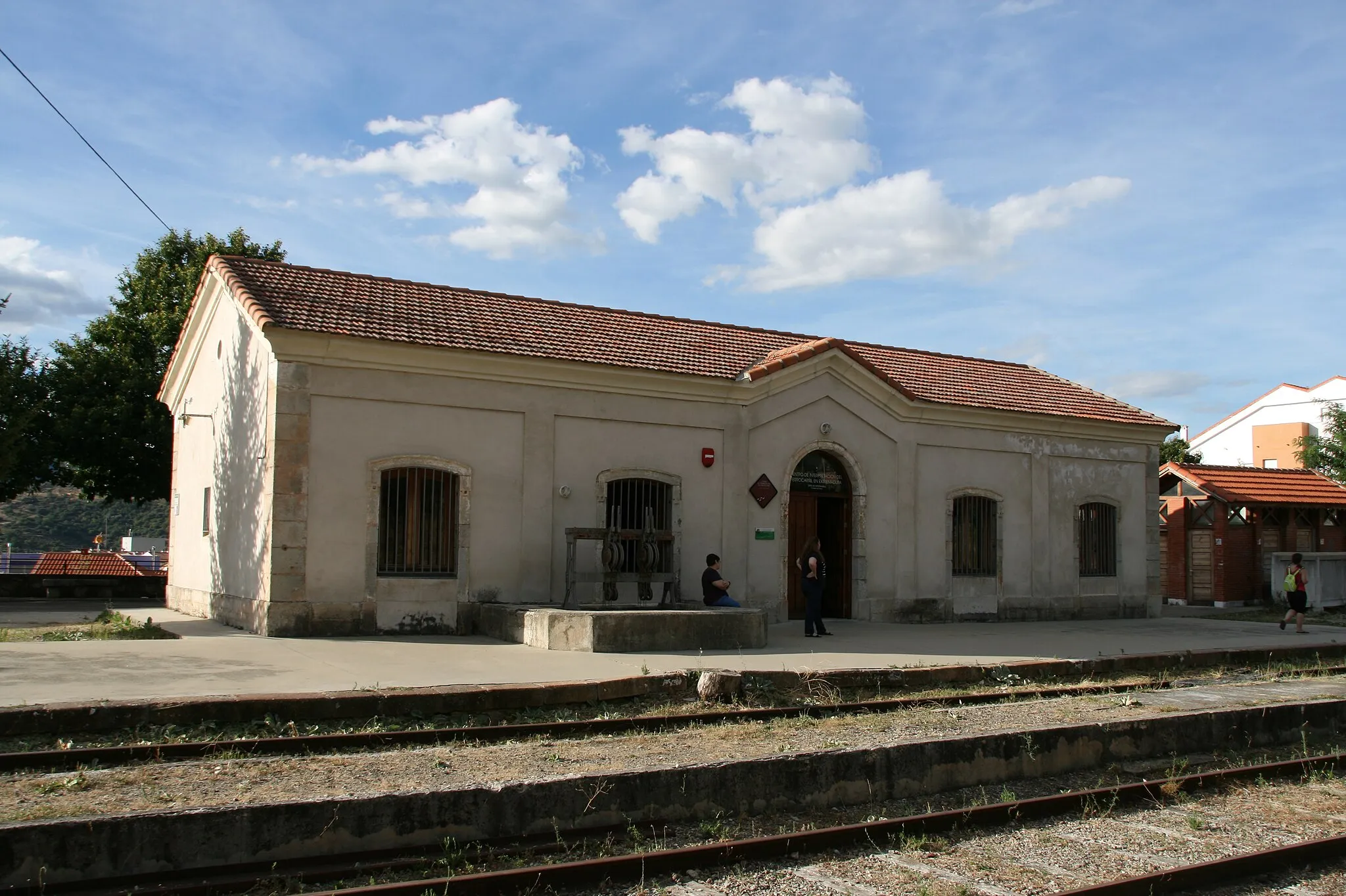 Photo showing: Antigua estación de ferrocarril de Hervás