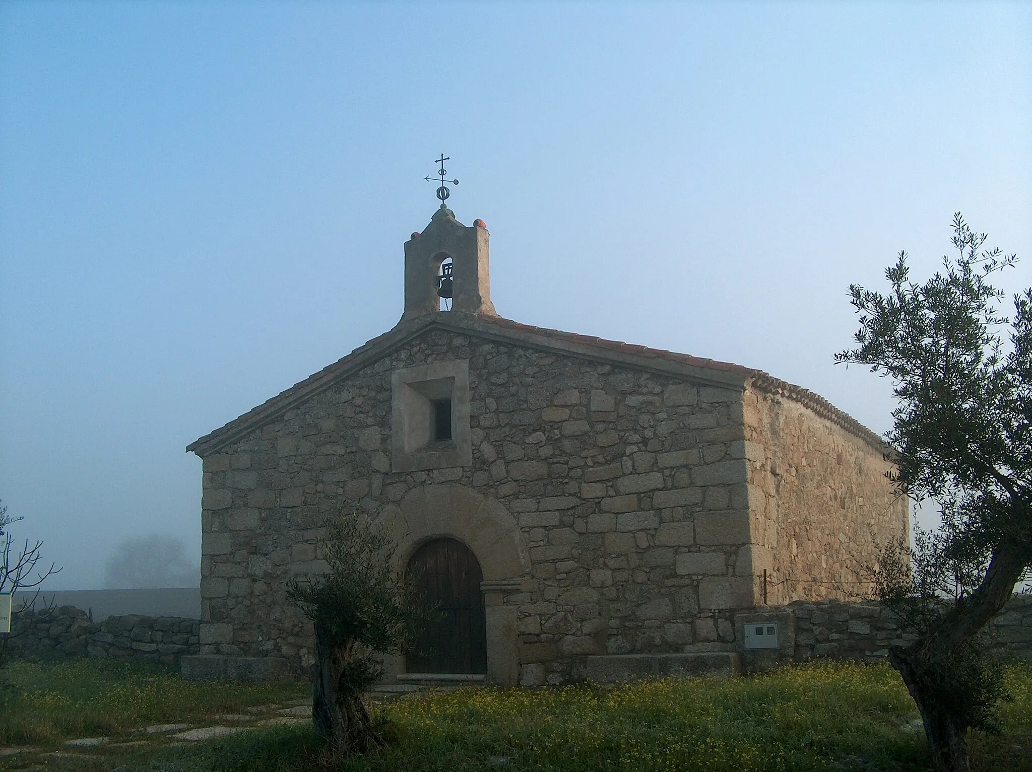 Photo showing: Iglesia de los Santos Mártires en Malpartida de Cáceres. Provincia de Cáceres. Extremadura. España.