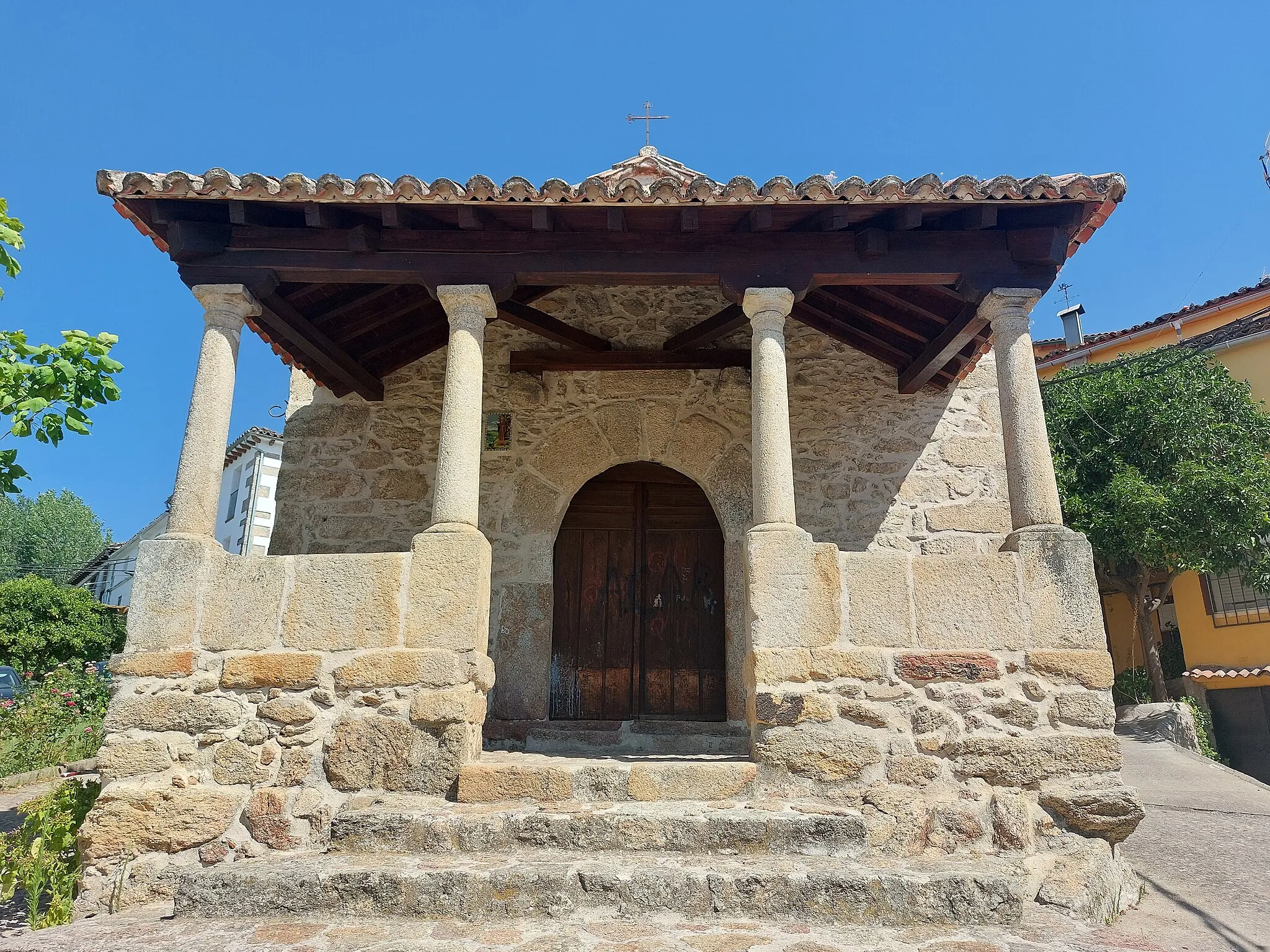 Photo showing: San Antón Hermitage, Villanueva de la Vera. Cáceres. Antigua ermita that, after being ruined, turned to be rebuilt in its current location, in 1760.