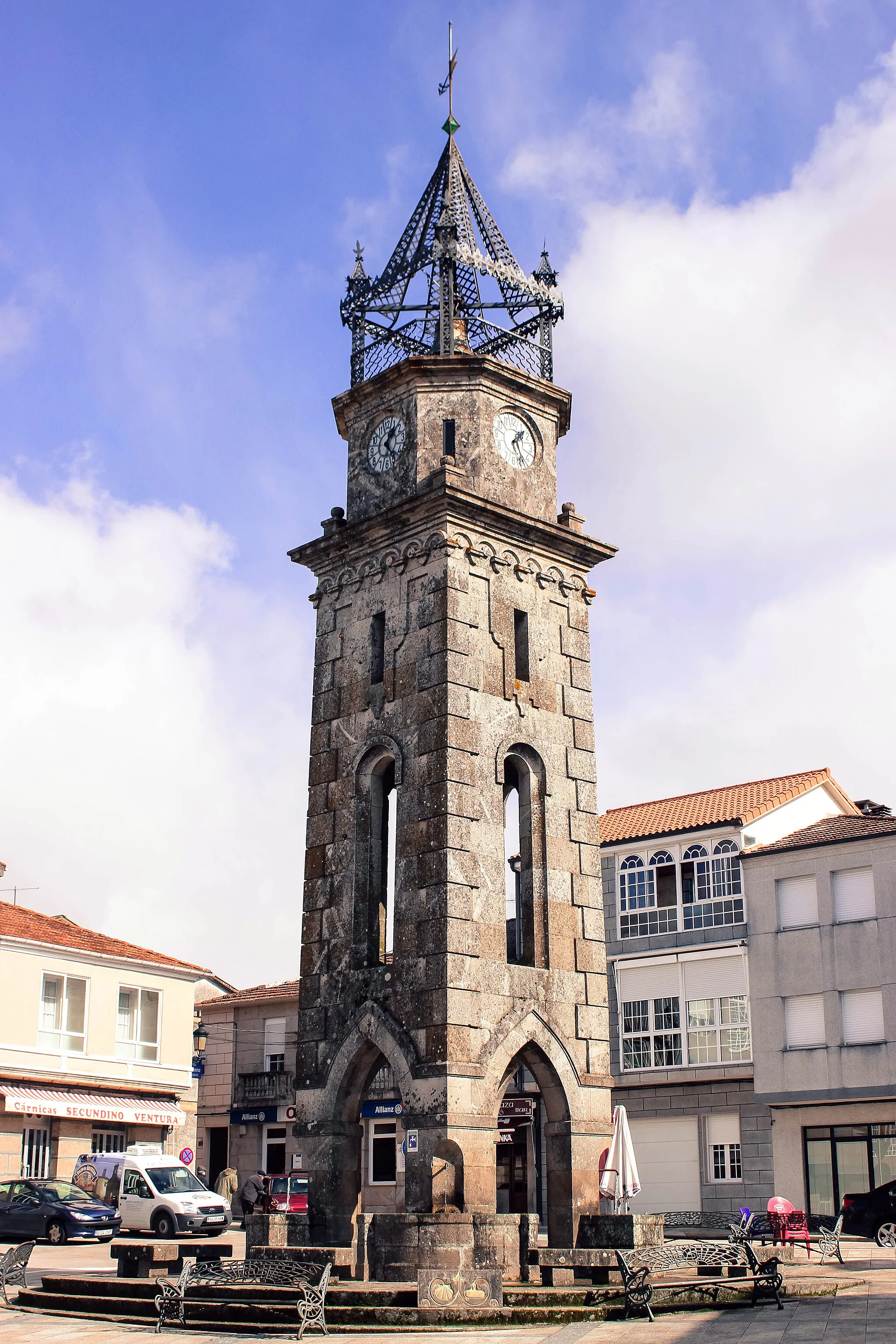 Photo showing: Torre do Reloxo no concello de San Cristovo de Cea.