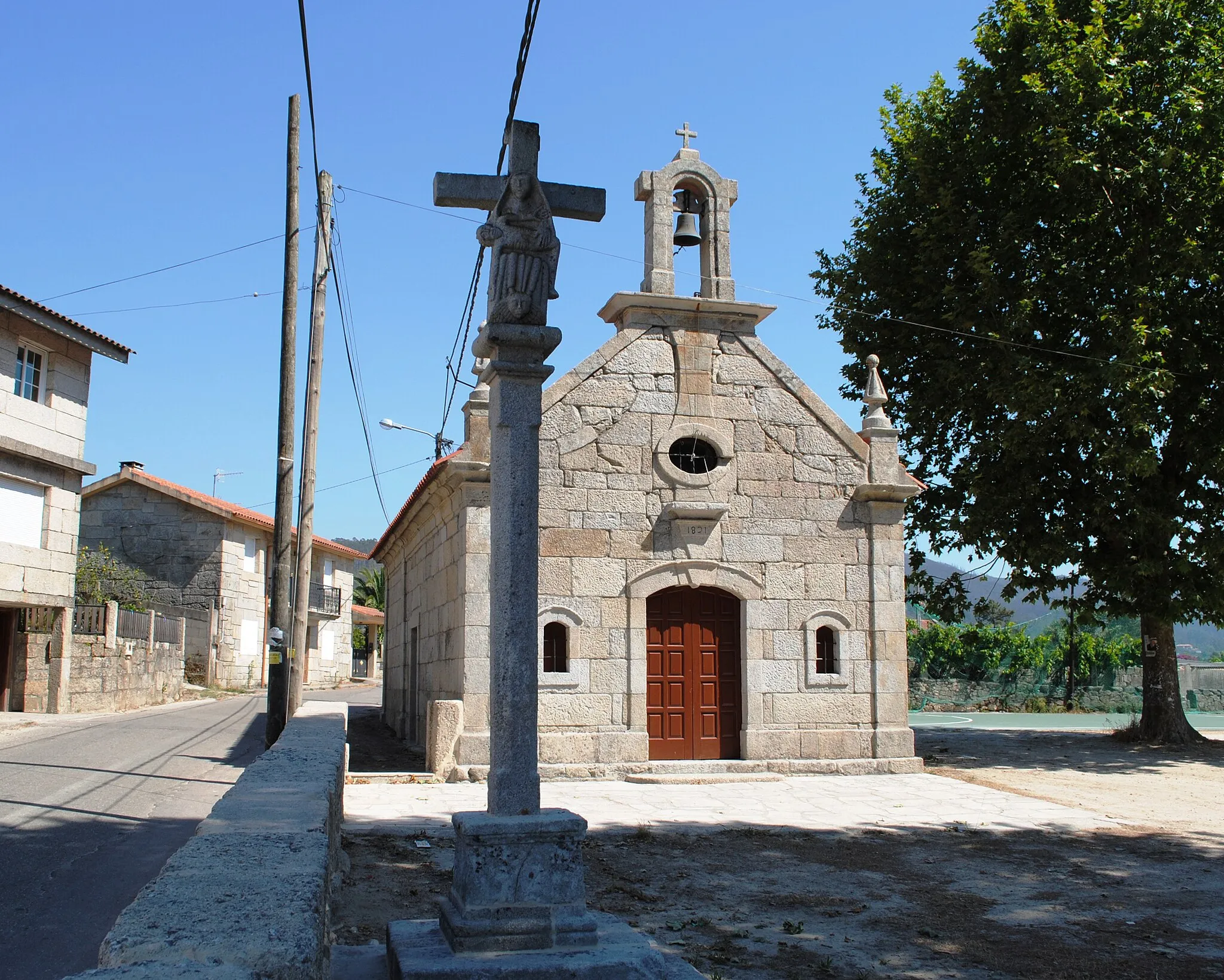 Photo showing: Capela de San Roque de Morgadáns, Gondomar, Galicia.