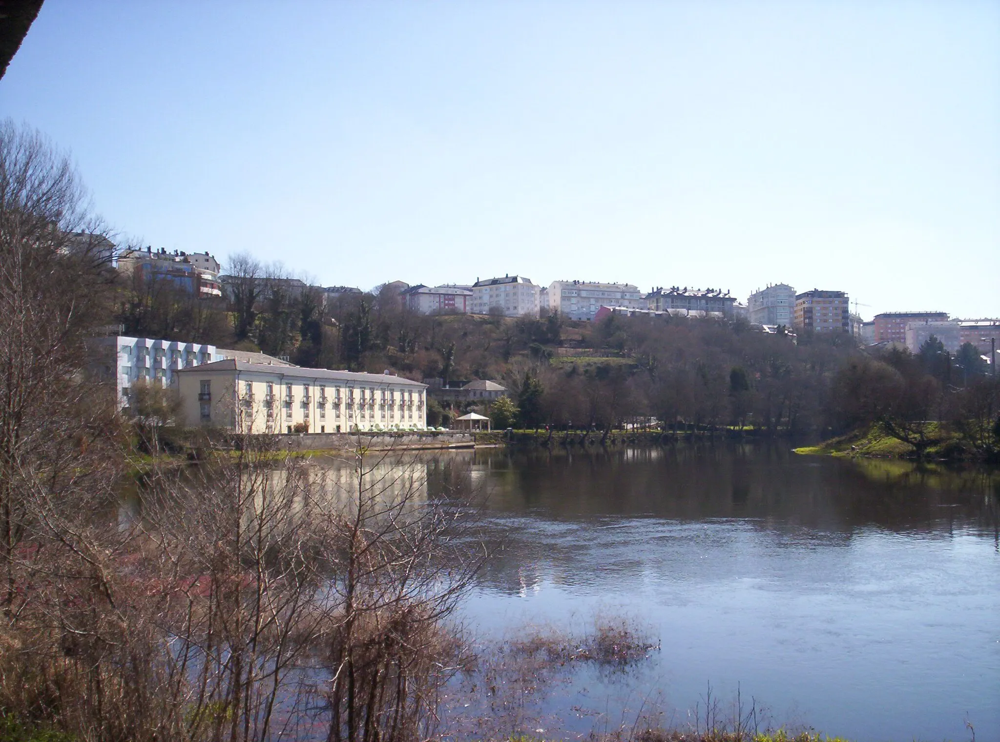 Photo showing: Balneario de Lugo e os barrios de Magoi e Fingoi