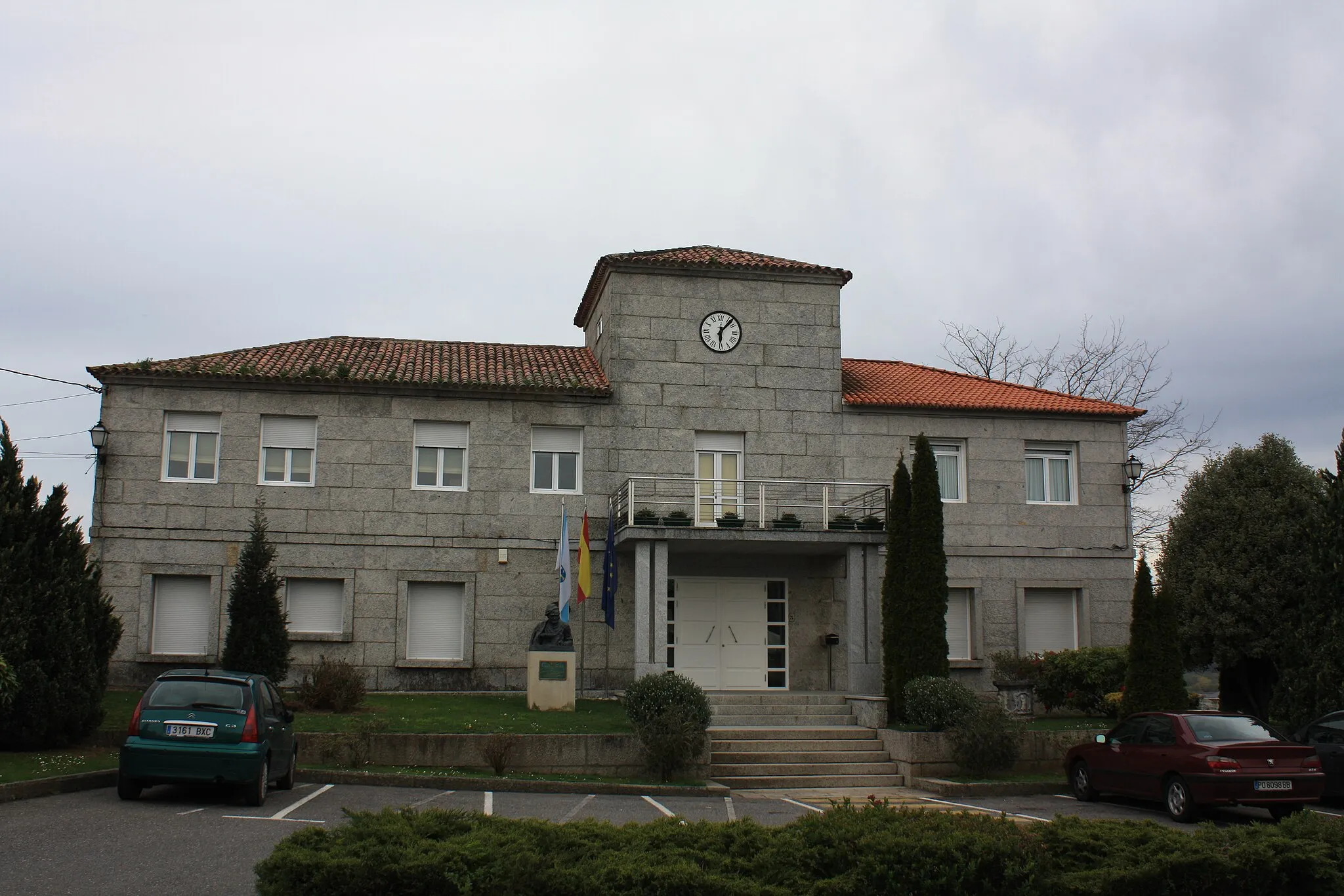 Photo showing: Casa do concello de Ribadumia (en Barrantes, Ribadumia).