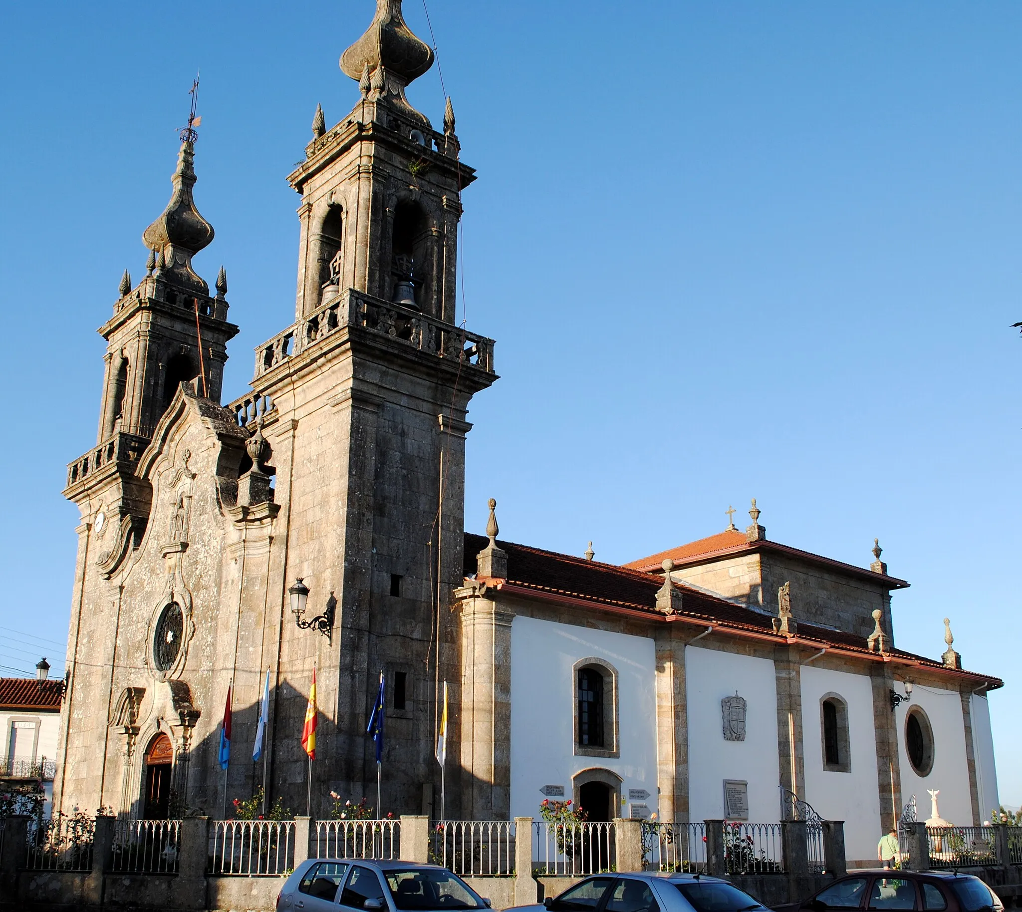 Photo showing: S. Martiño e S. Campio de Figueiró, igrexa parroquial