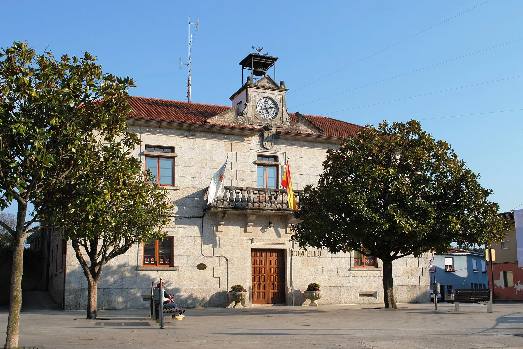 Photo showing: Casa do Concello de Tomiño