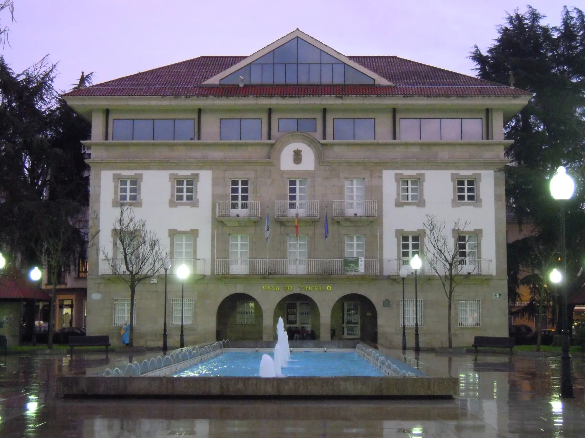 Photo showing: Hôtel de ville de Verín en Galice (Espagne)