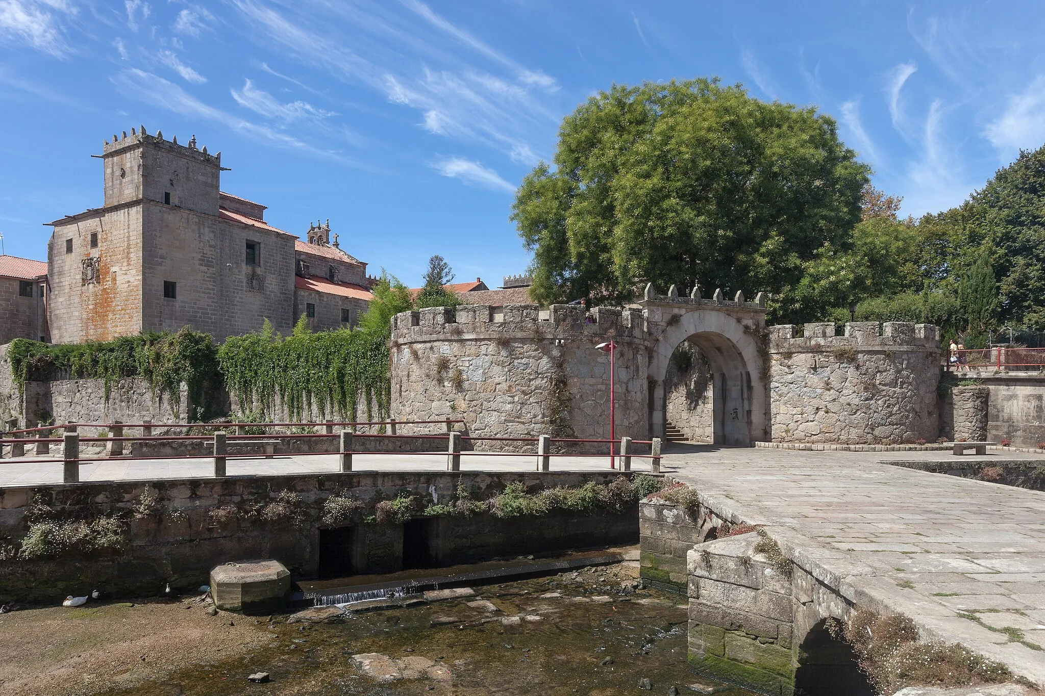 Photo showing: Palace of Vistalegre, Vilagarcía de Arousa, Galicia (Spain).