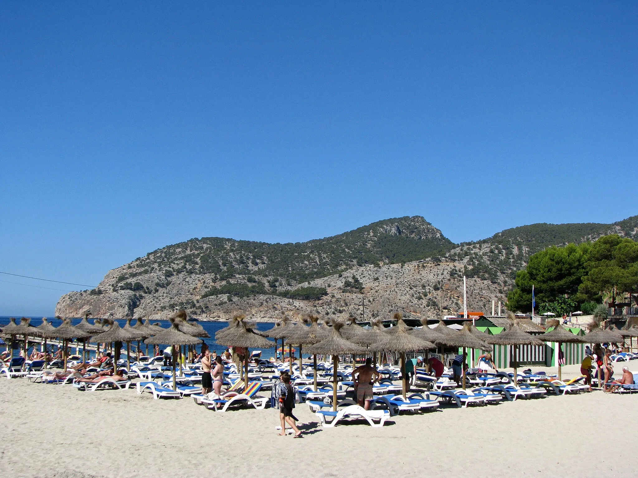 Photo showing: Beach in Camp de Mar, Mallorca, 2013