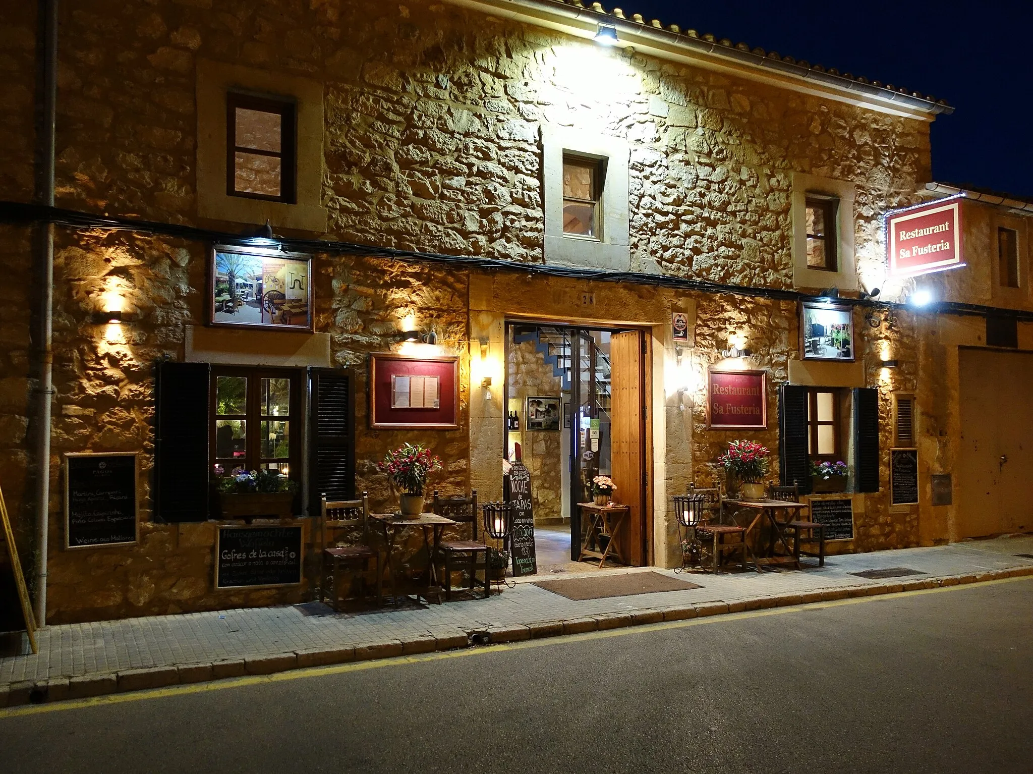 Photo showing: Restaurant Sa Fusteria in Ses Salines, Mallorca, Spanien