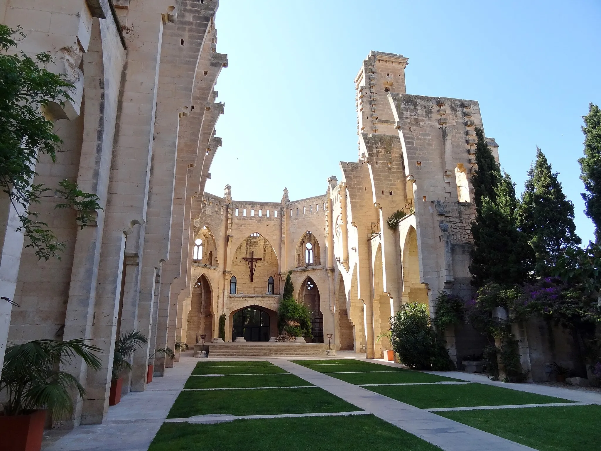 Photo showing: Església Nova, unvollendete Kirche von Son Servera, Mallorca, Spanien