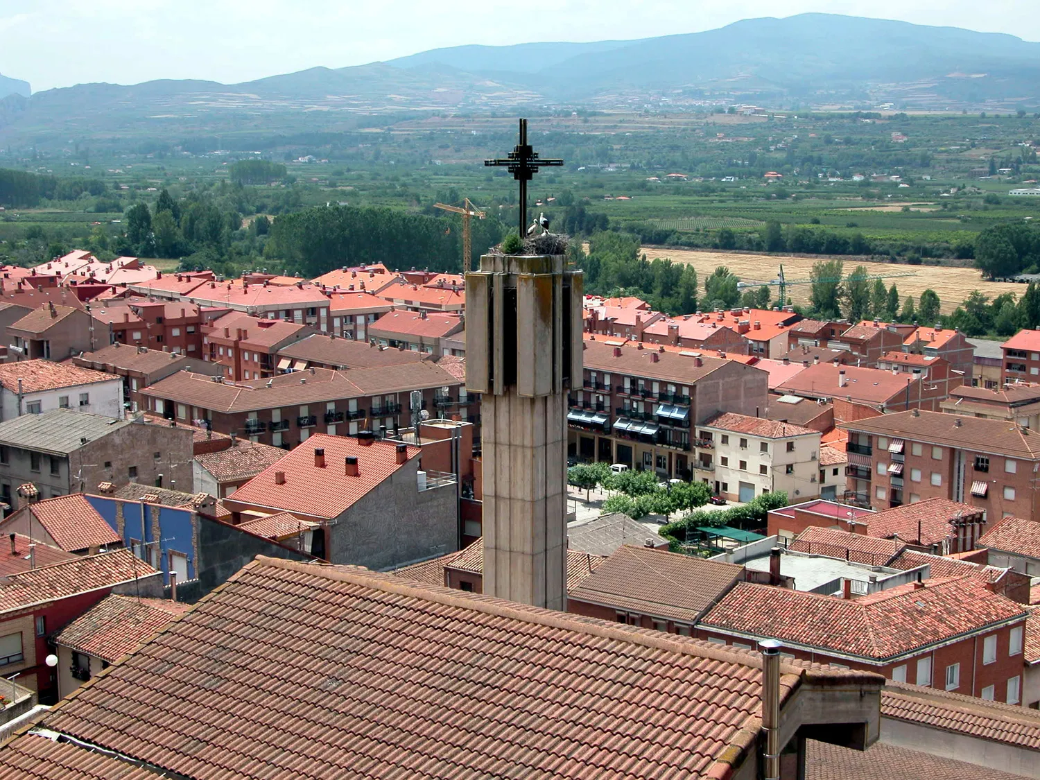 Photo showing: Vista panorámica de Albelda de Iregua.