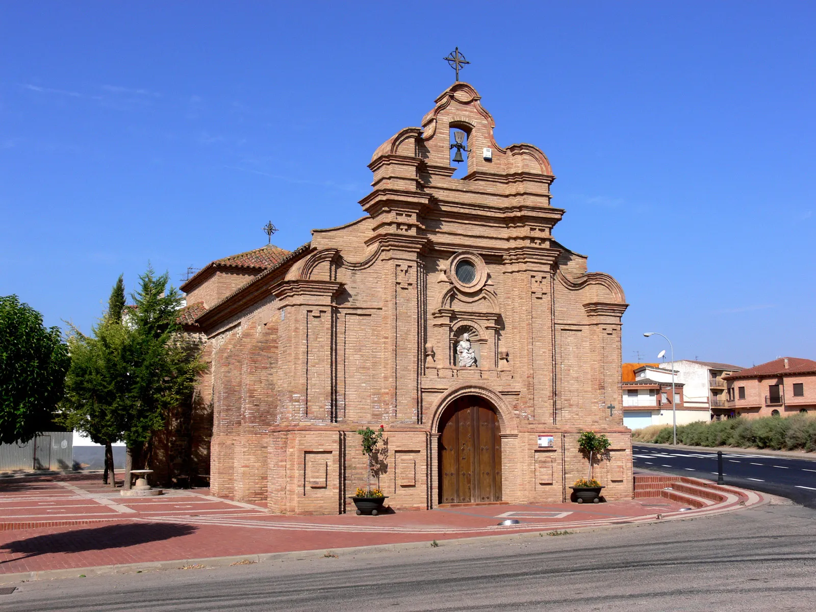 Photo showing: Ermita de la Virgen de los Remedios, Aldeanueva de Ebro, La Rioja, España.