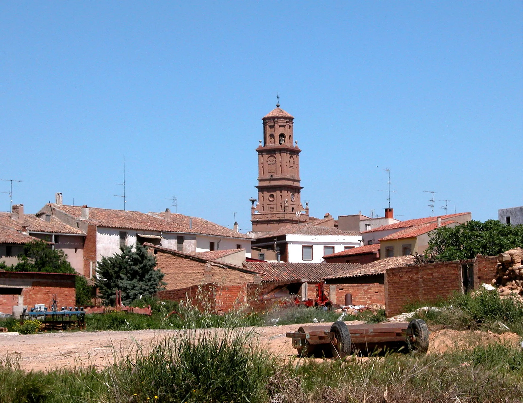 Photo showing: Aldeanueva de Ebro. Un pueblo eminentemente agrícola.