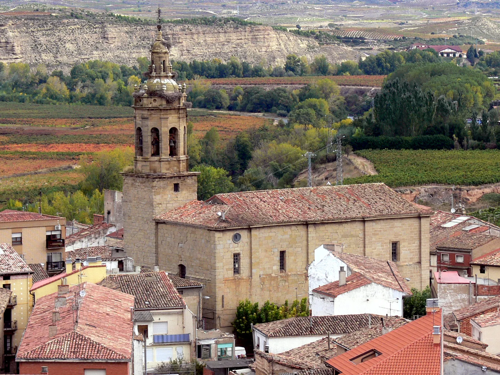 Photo showing: Iglesia de San Martín en Cenicero, La Rioja - España.