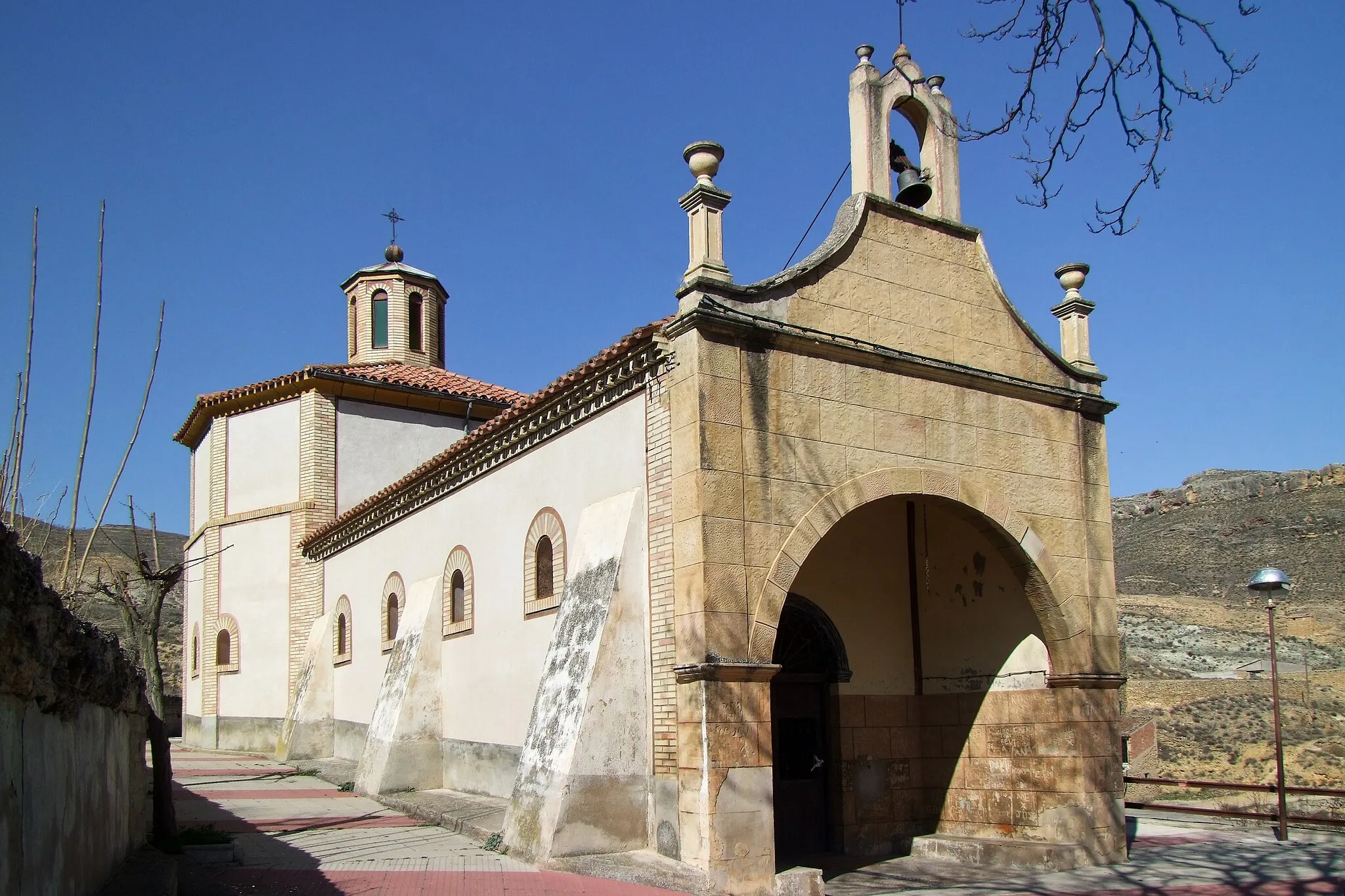 Photo showing: Ermita de la Soledad en la localidad de Cervera del Rio Alhama, La Rioja - España