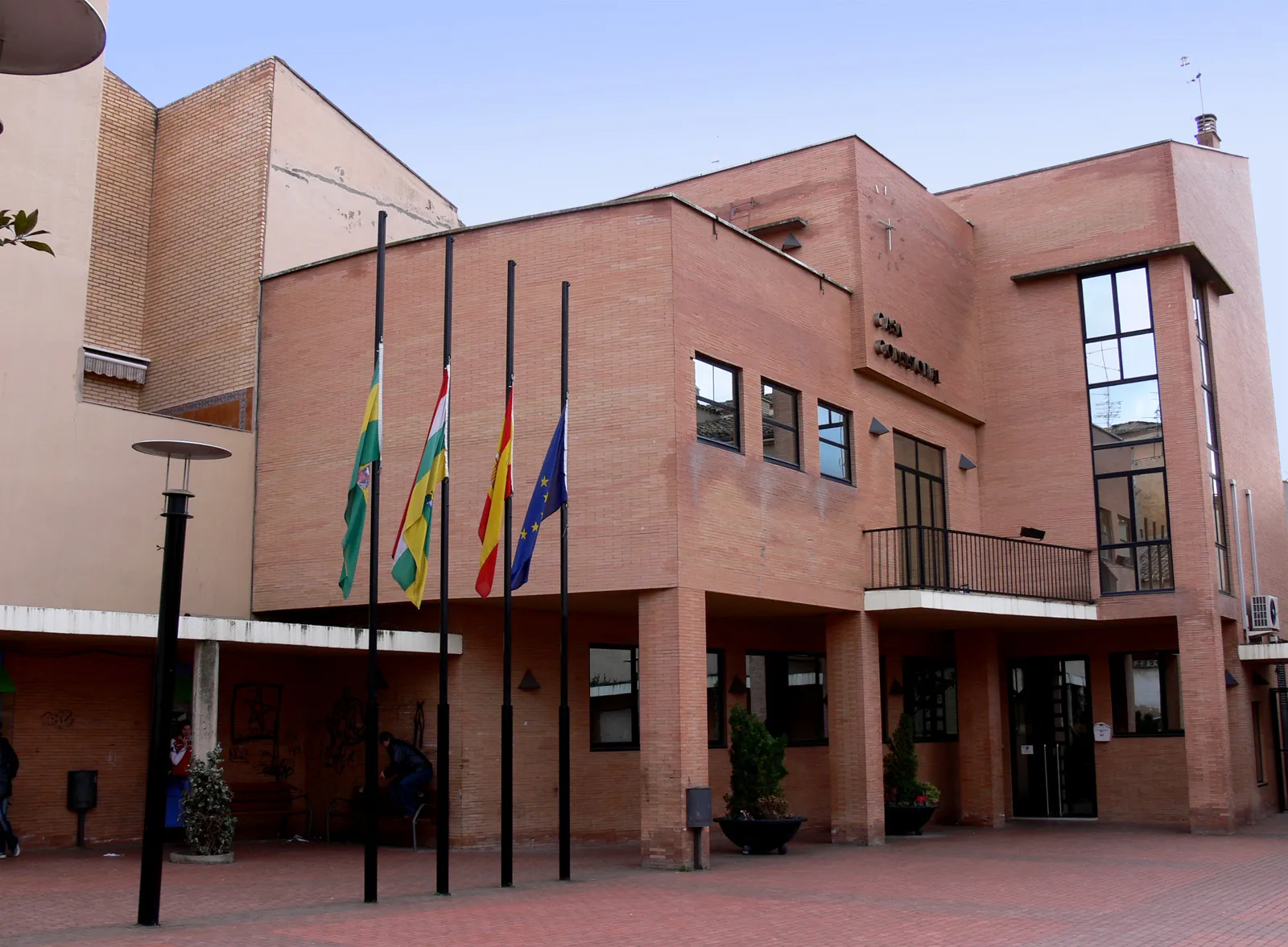 Photo showing: Ayuntamiento de Pradejón (La Rioja, España)