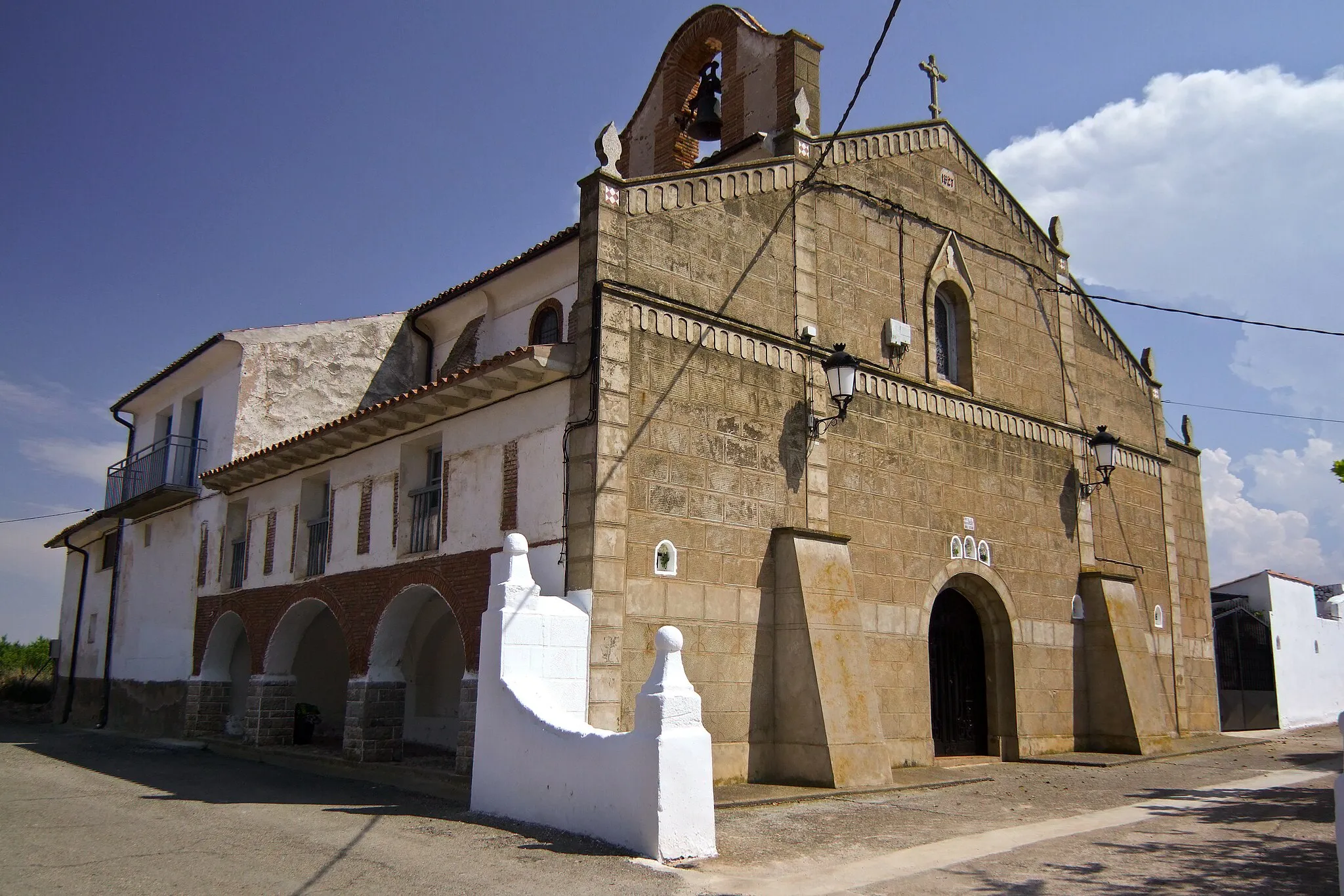 Photo showing: Ermita de la Transfiguración en la localidad de Quel, La Rioja - España