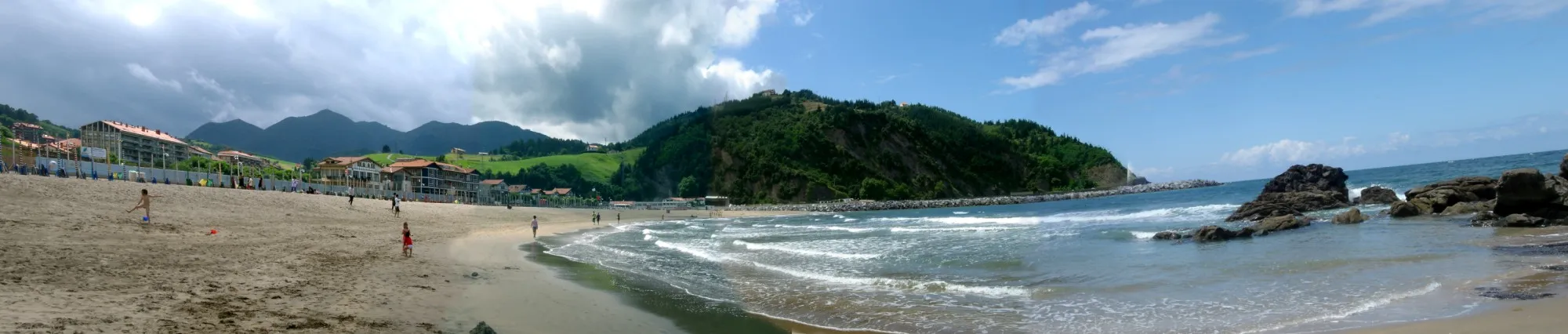 Photo showing: Deba beach (Gipuzkoa, Basque Country)