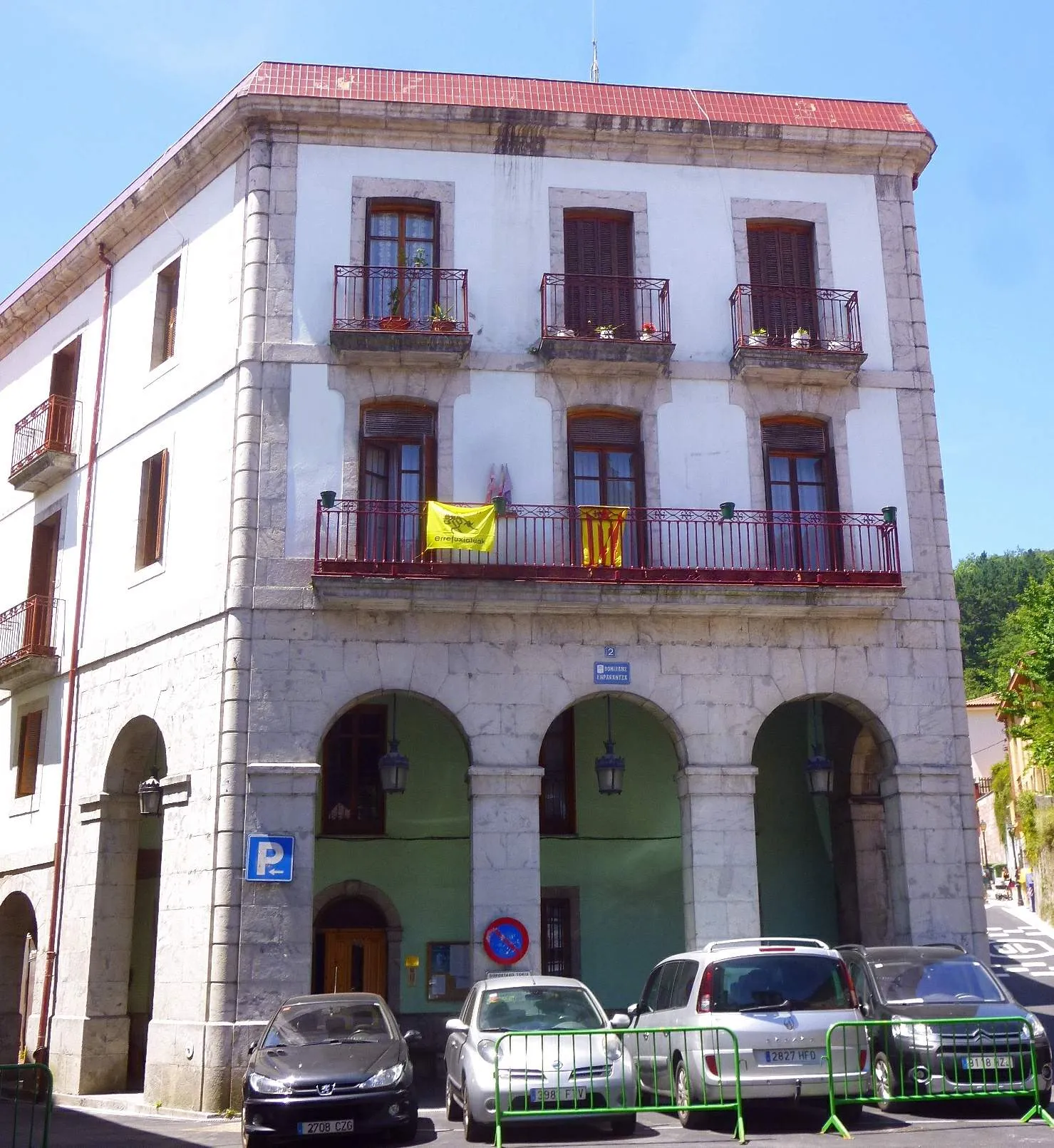 Photo showing: Ayuntamiento de Ea (Vizcaya)