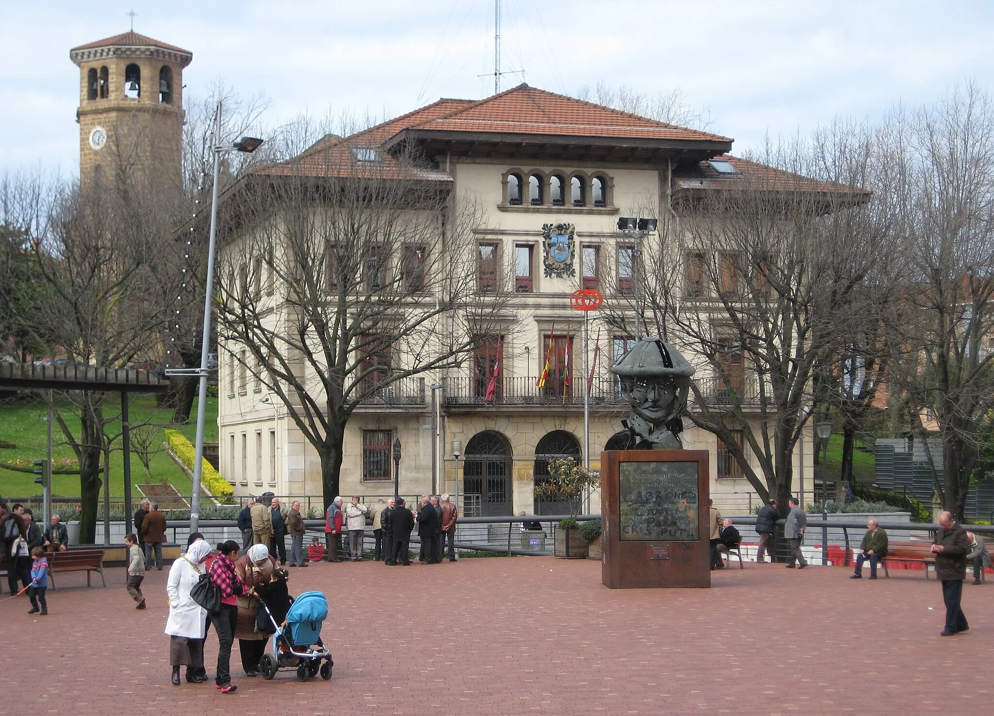 Photo showing: Town hall of Sestao.