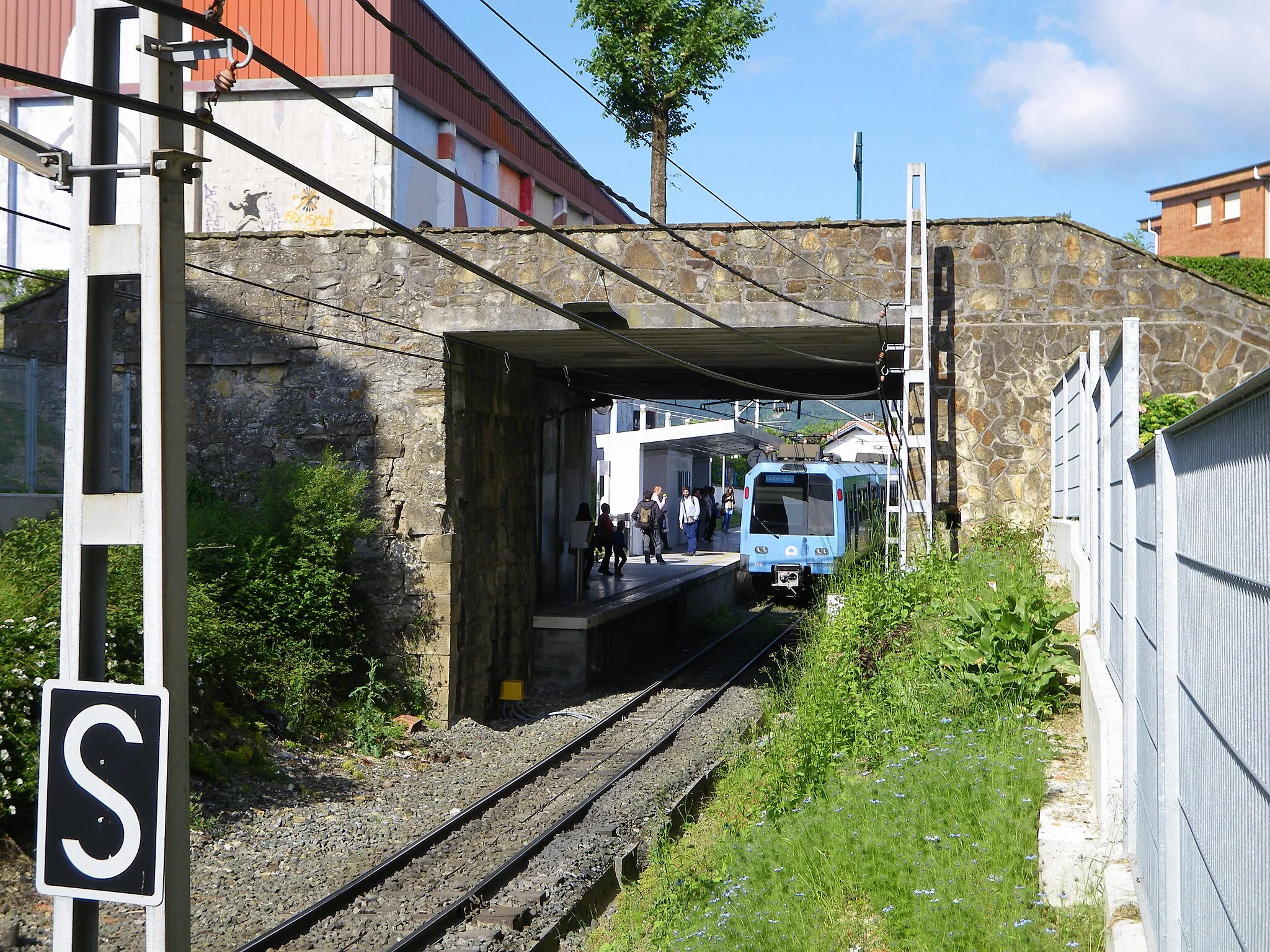 Photo showing: Zamudioko tren geltokia, Zamudio, Txorierri, Bizkaia, Euskal Herria.