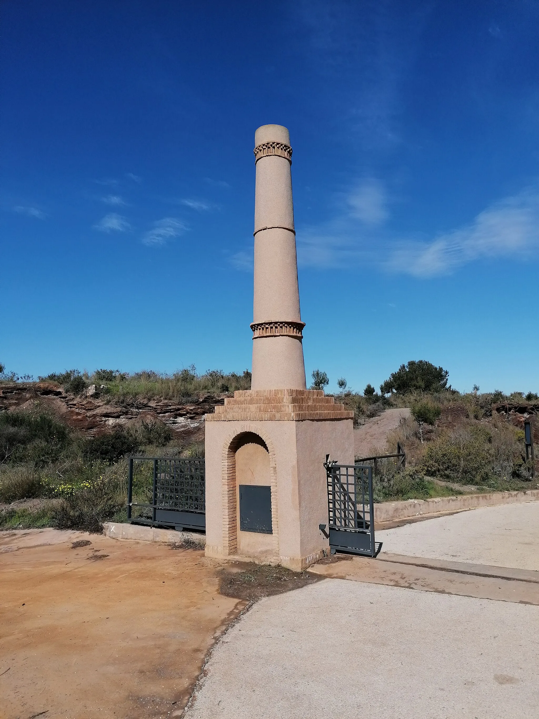 Photo showing: Toegangspoort tot Mijnmuseum