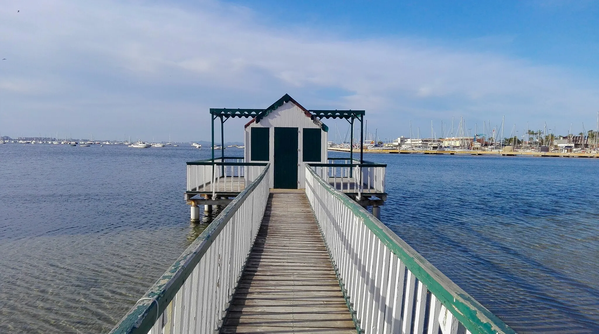 Photo showing: Spa from which the nuns went down to bathe in the Mar Menor on Villananitos beach in Lo Pagán (Murcia, Spain)