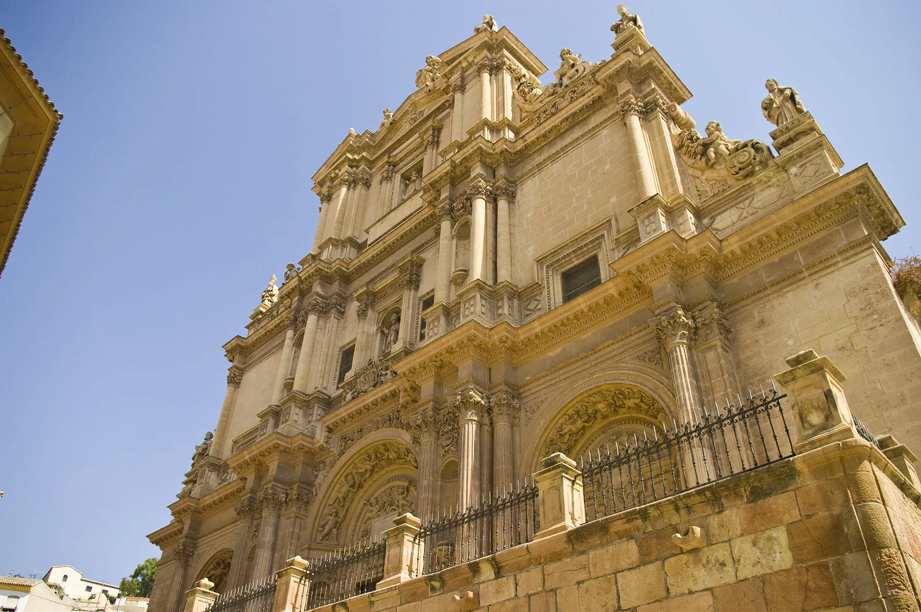 Photo showing: Fachade of Collegiate Church of St. Patrick in Lorca (Murcia)