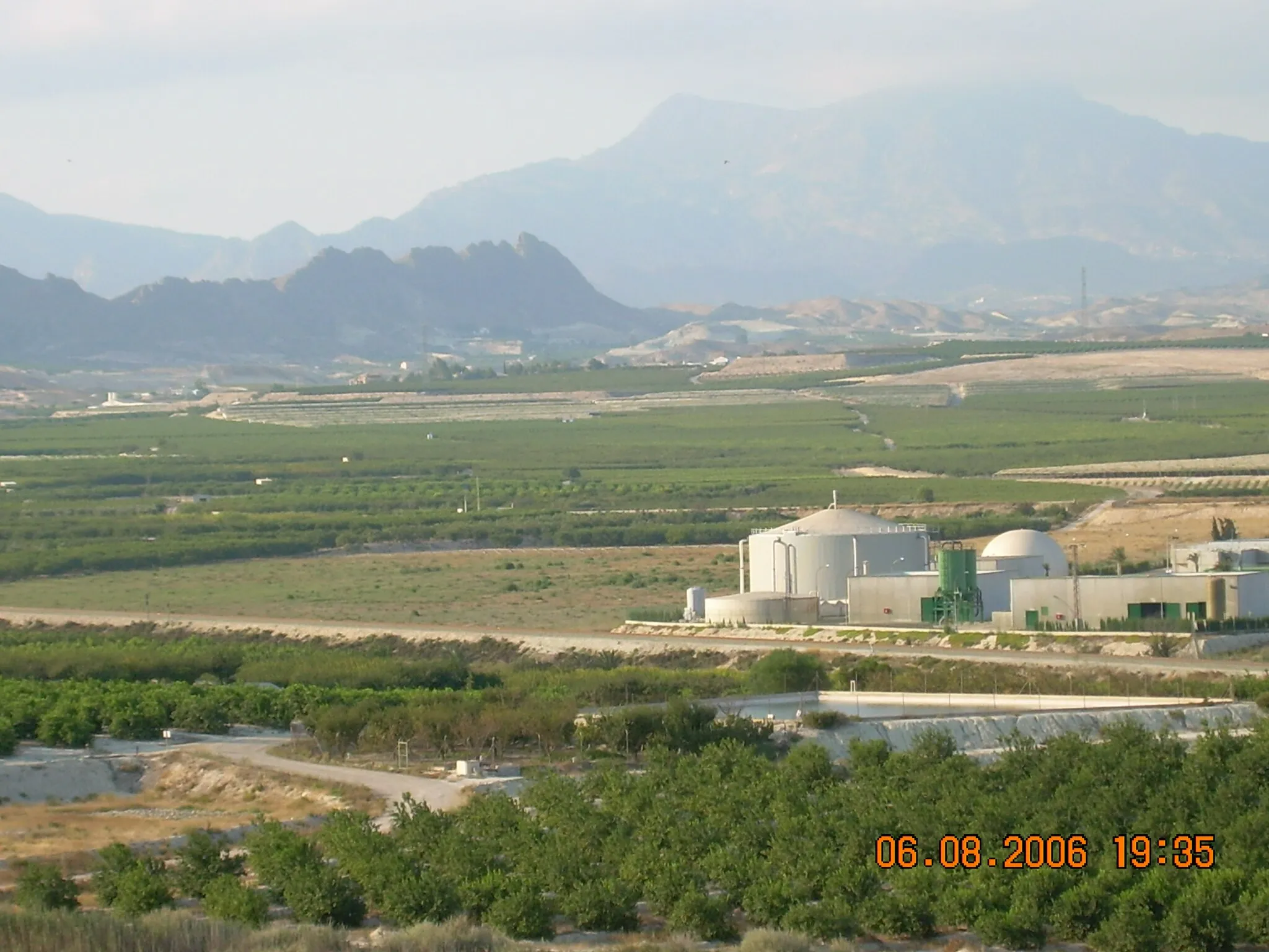 Photo showing: Vista de la vega de Campotéjar