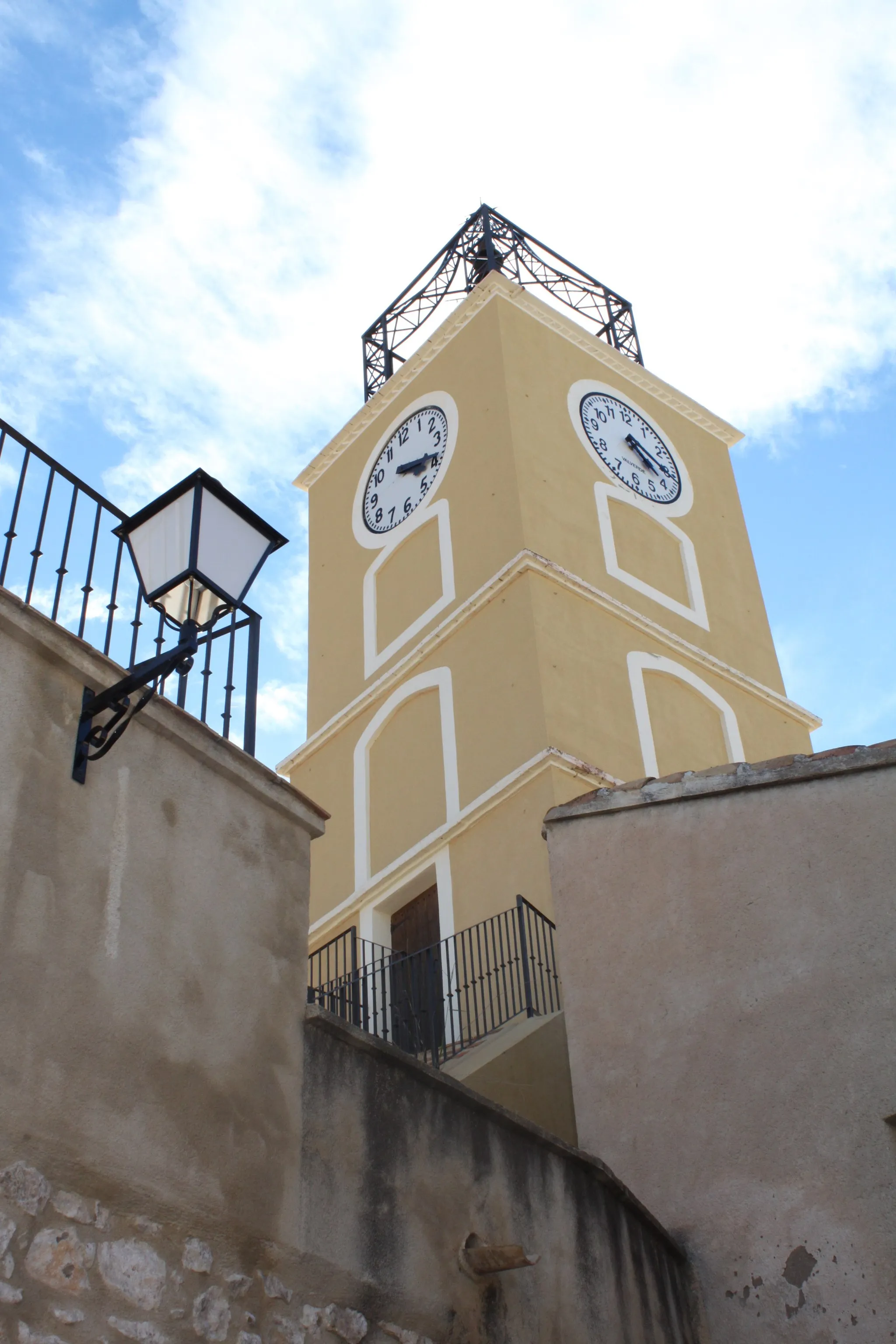 Photo showing: Torre del Reloj de Pliego (Región de Murcia, España)