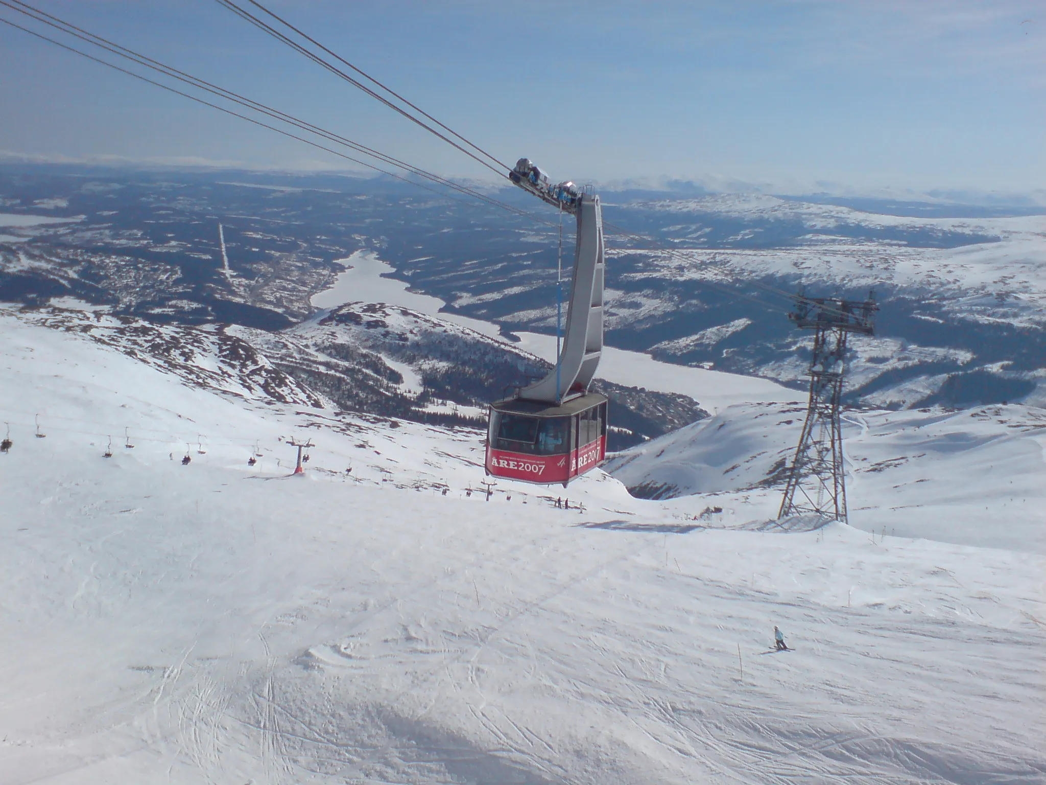 Photo showing: Åre kabinbana.