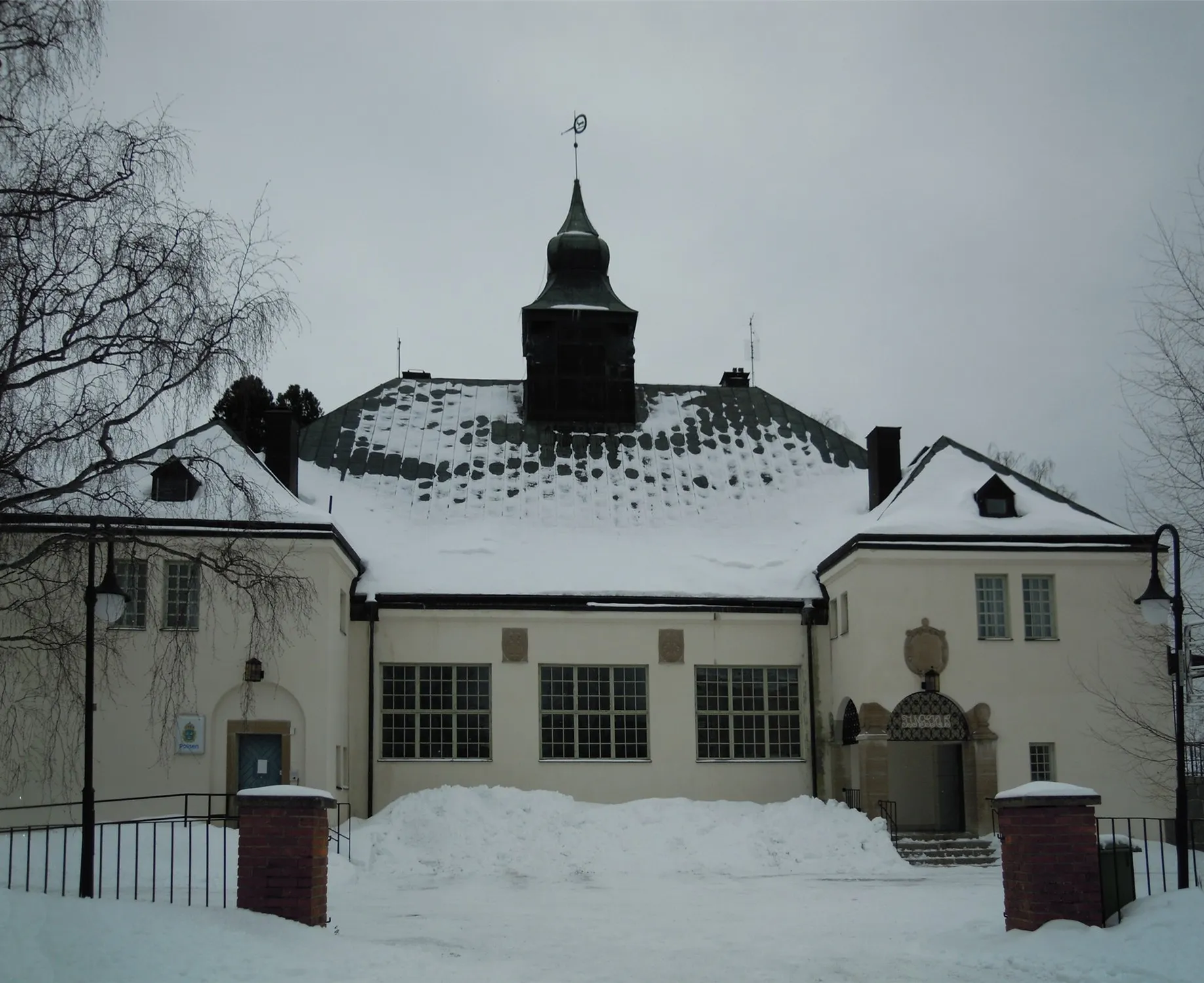 Photo showing: The Courthouse in Strömsund, Jämtland, Sweden, inaugurated in January 1911.